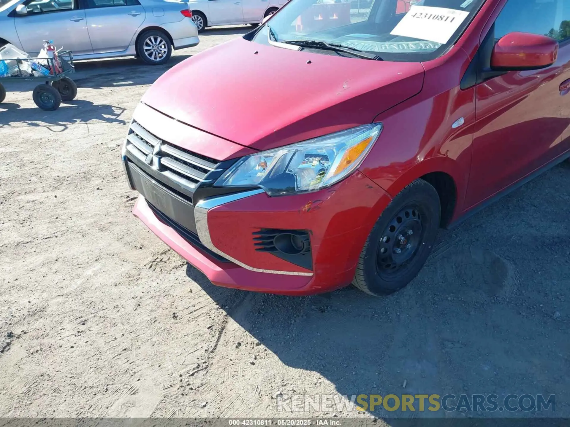 6 Photograph of a damaged car ML32AUHJ7RH006826 MITSUBISHI MIRAGE 2024