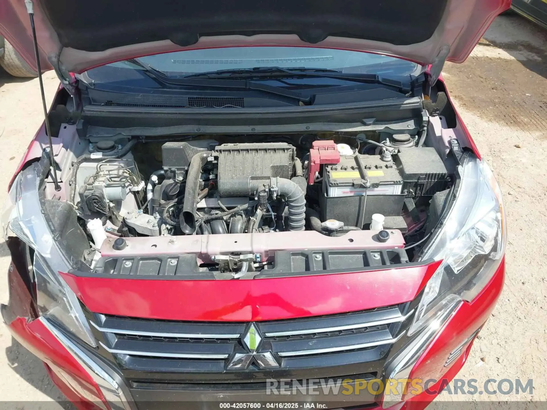 10 Photograph of a damaged car ML32AUHJ7RH009094 MITSUBISHI MIRAGE 2024