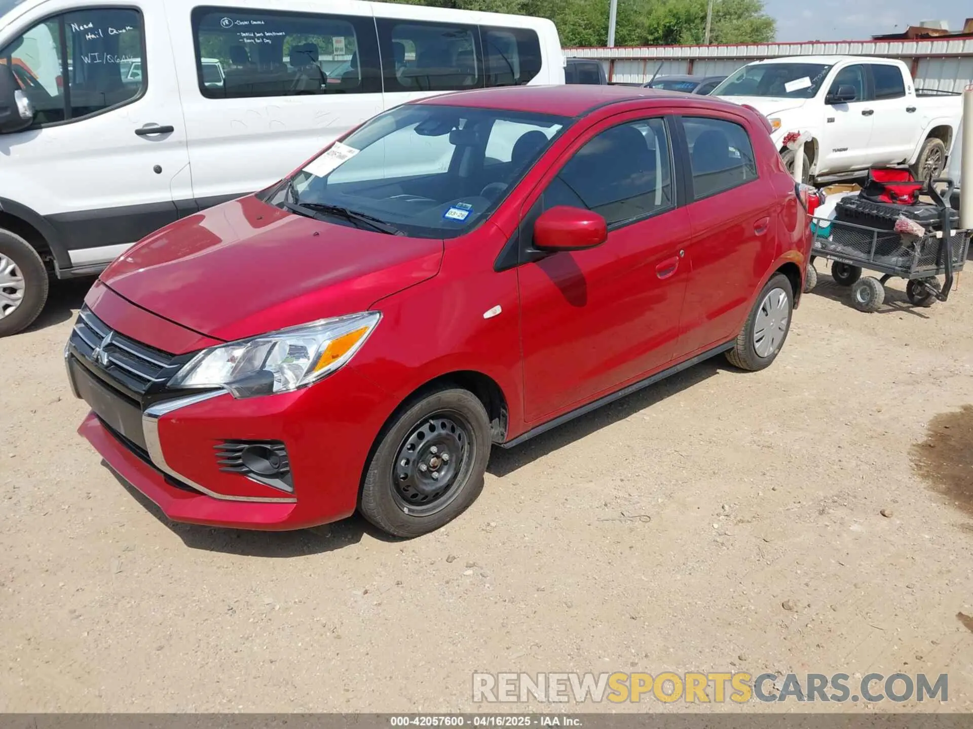 4 Photograph of a damaged car ML32AUHJ7RH009094 MITSUBISHI MIRAGE 2024