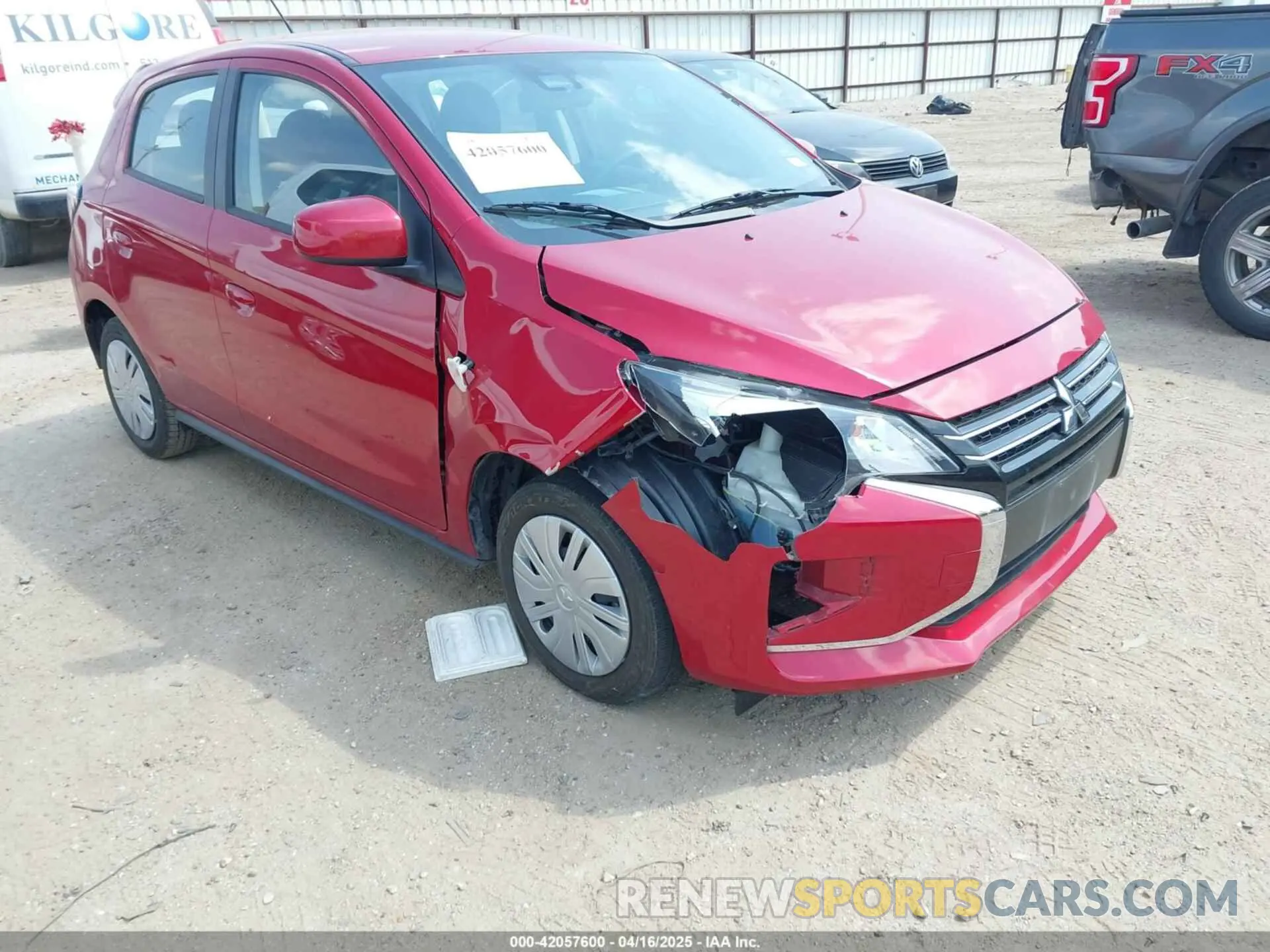 6 Photograph of a damaged car ML32AUHJ7RH009094 MITSUBISHI MIRAGE 2024