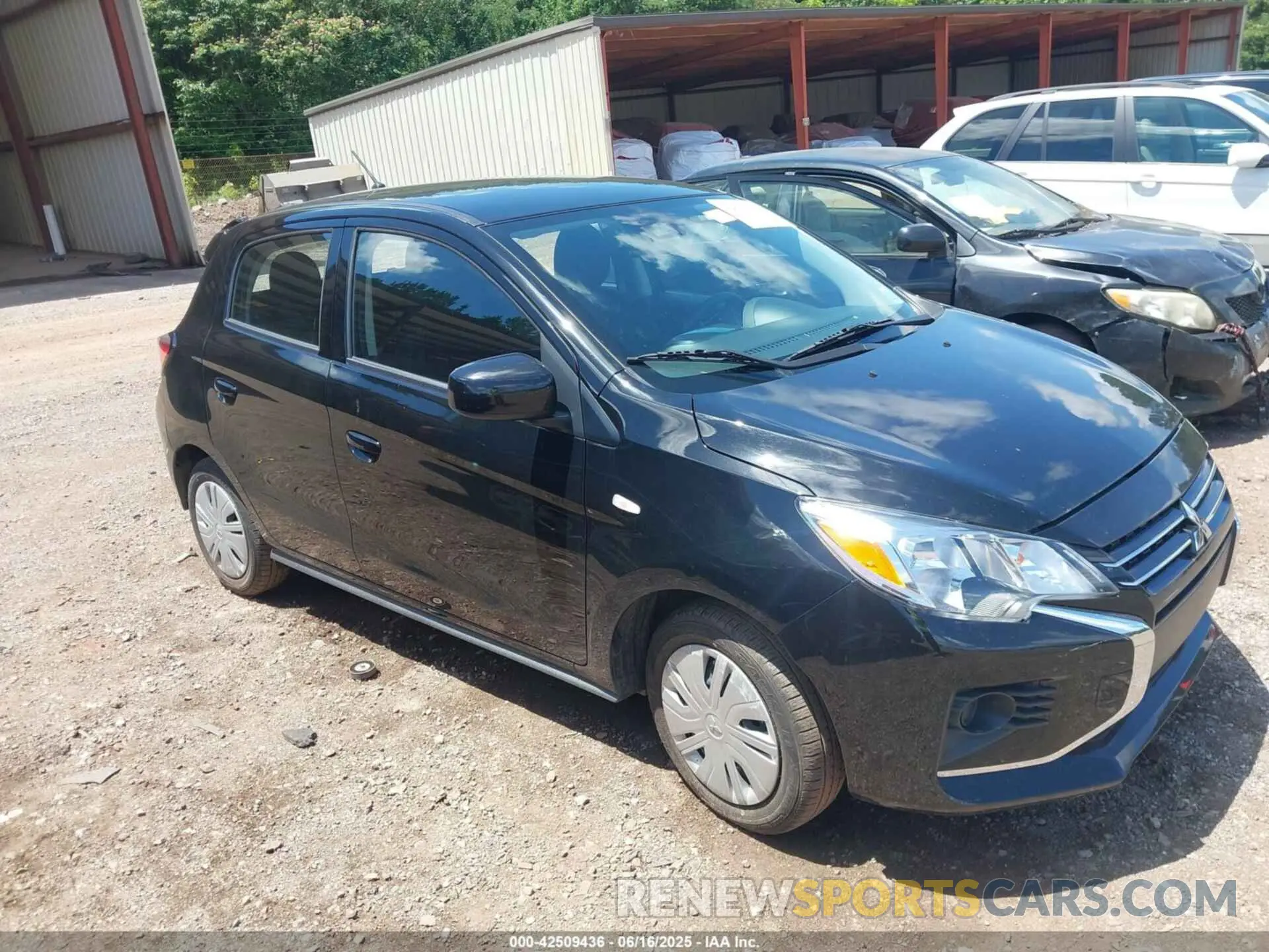 1 Photograph of a damaged car ML32AUHJ7RH009712 MITSUBISHI MIRAGE 2024