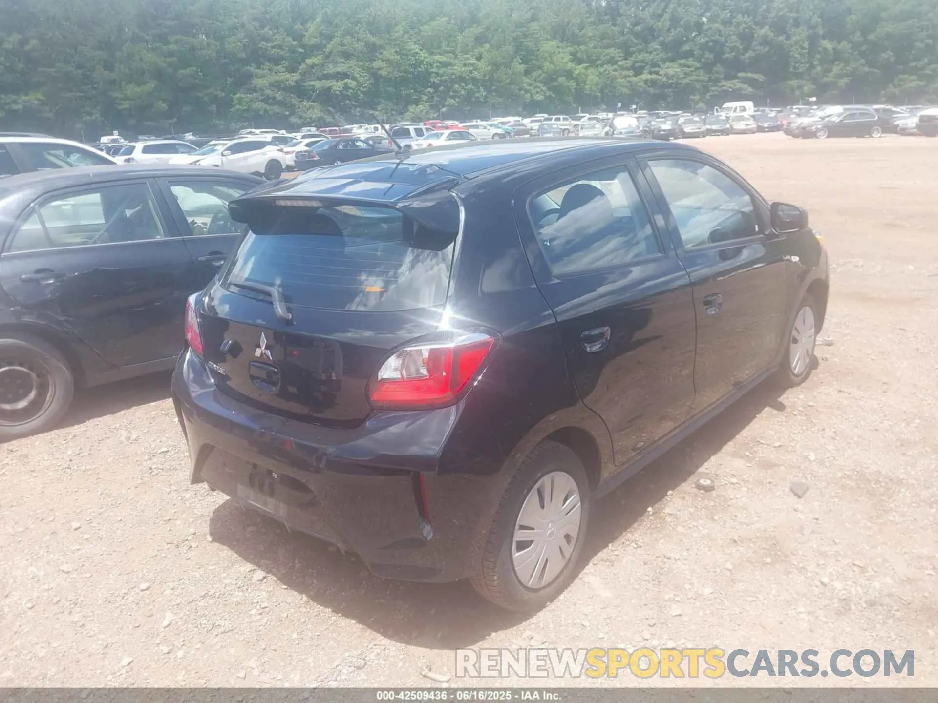 4 Photograph of a damaged car ML32AUHJ7RH009712 MITSUBISHI MIRAGE 2024