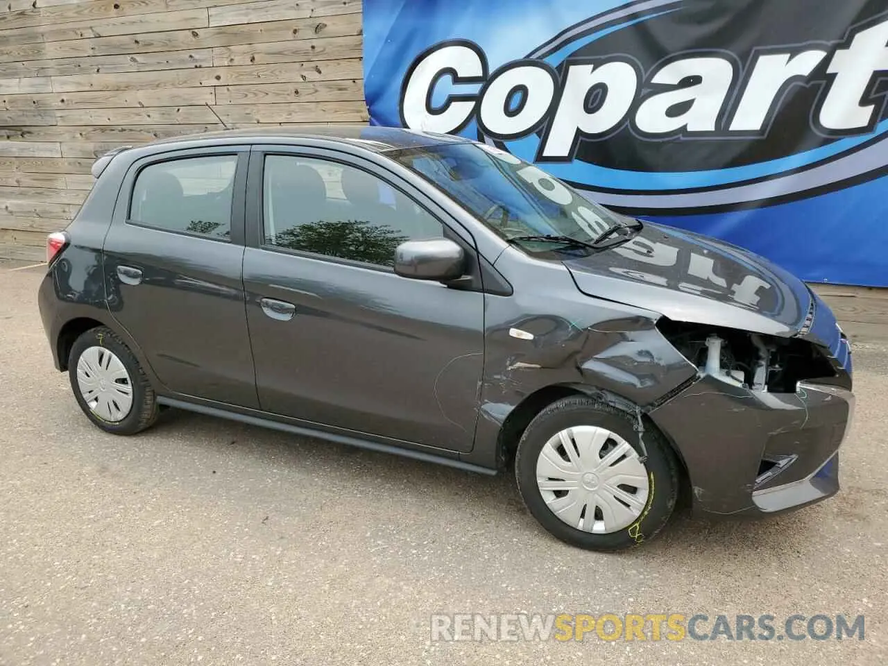 4 Photograph of a damaged car ML32AUHJ7RH010438 MITSUBISHI MIRAGE 2024