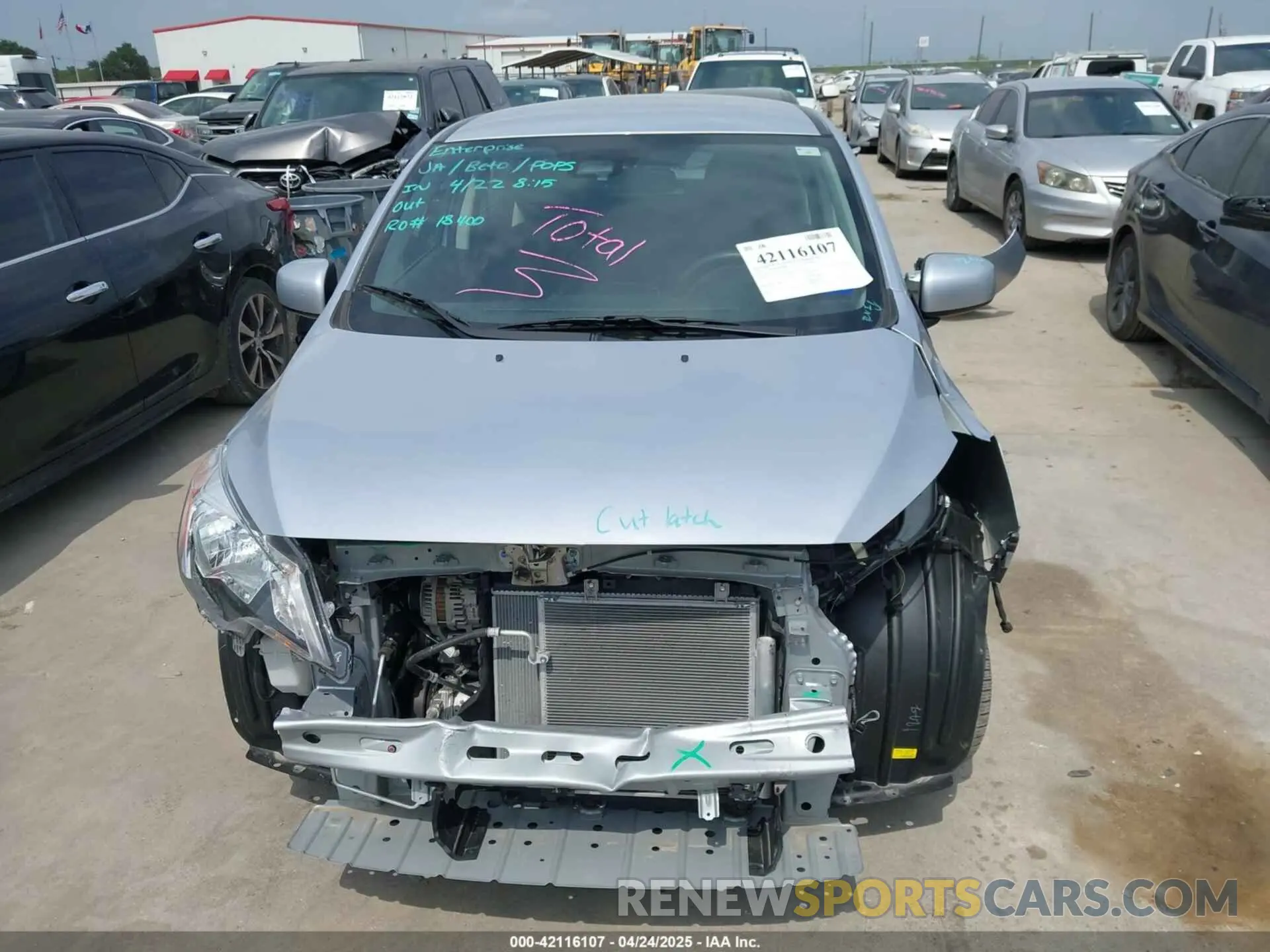 13 Photograph of a damaged car ML32AUHJ7RH012495 MITSUBISHI MIRAGE 2024