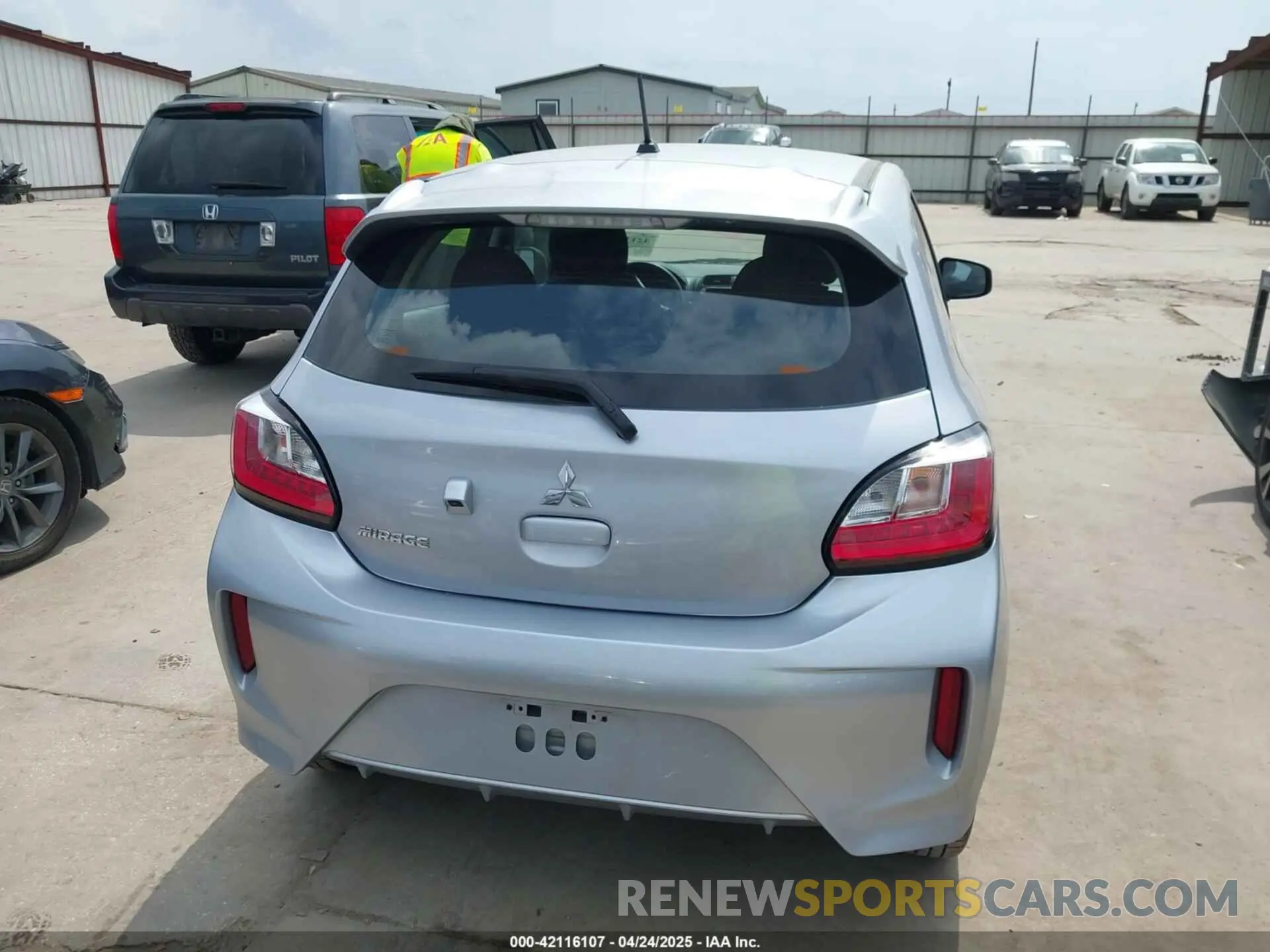 17 Photograph of a damaged car ML32AUHJ7RH012495 MITSUBISHI MIRAGE 2024