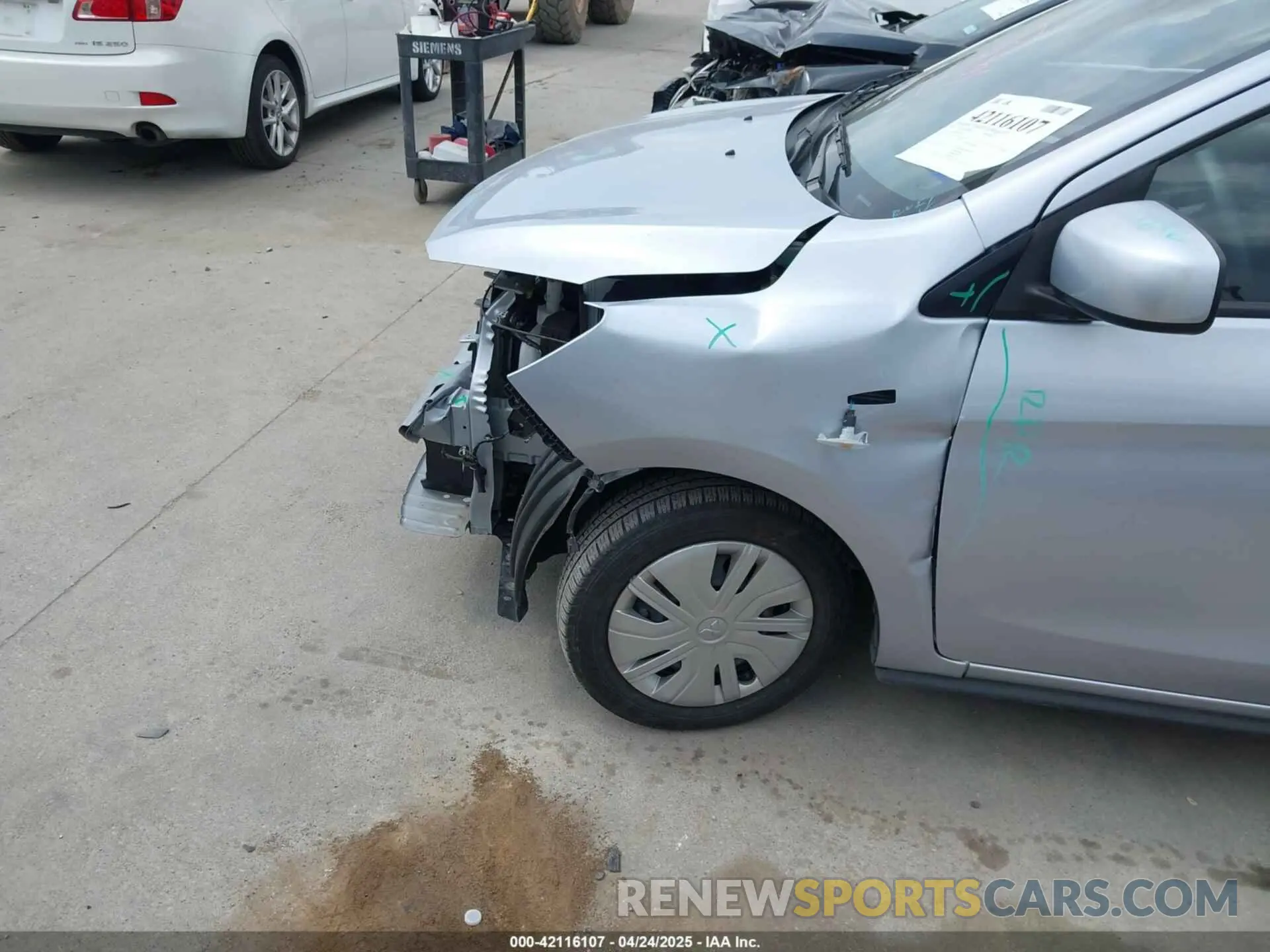 18 Photograph of a damaged car ML32AUHJ7RH012495 MITSUBISHI MIRAGE 2024