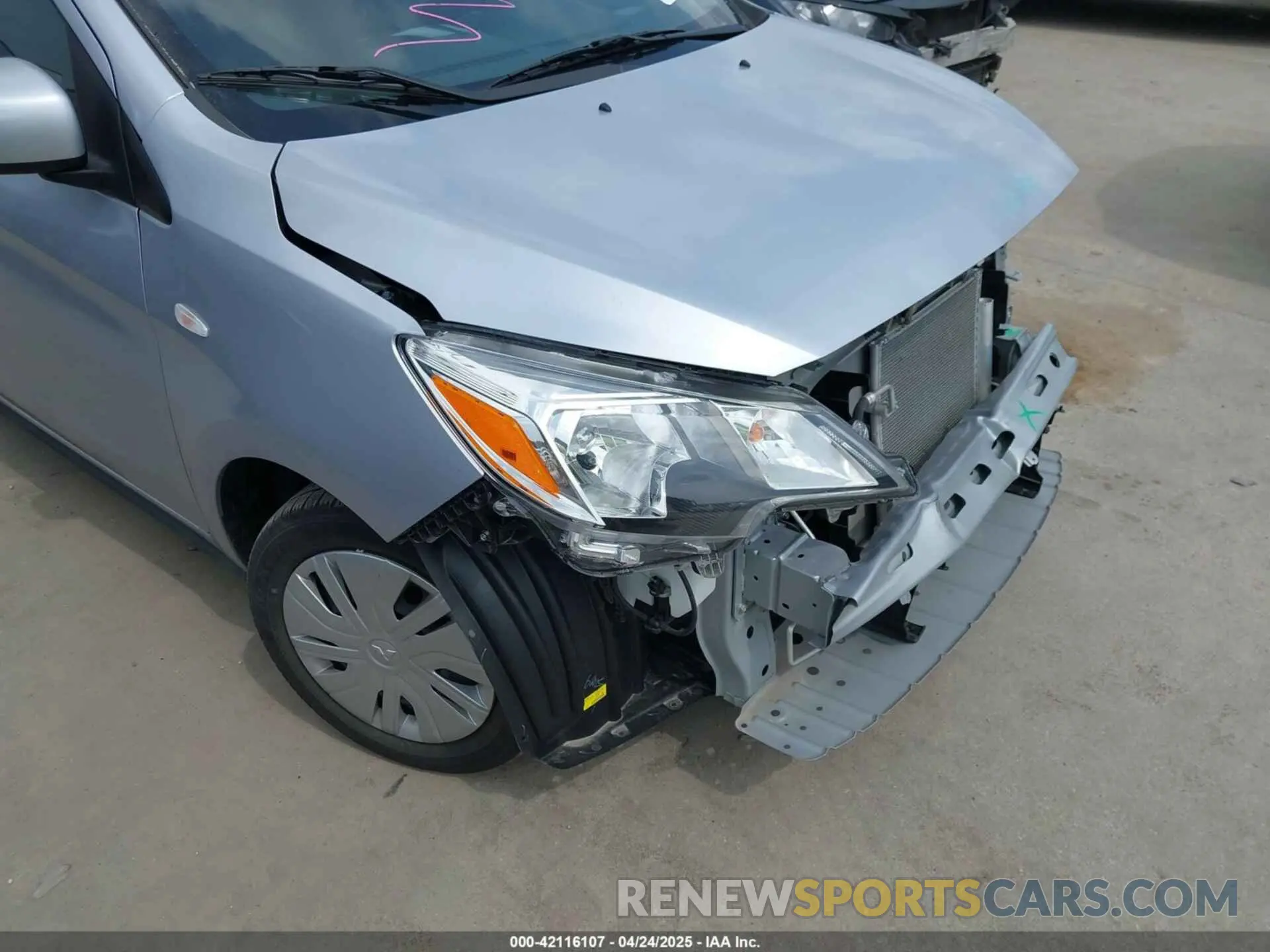 19 Photograph of a damaged car ML32AUHJ7RH012495 MITSUBISHI MIRAGE 2024