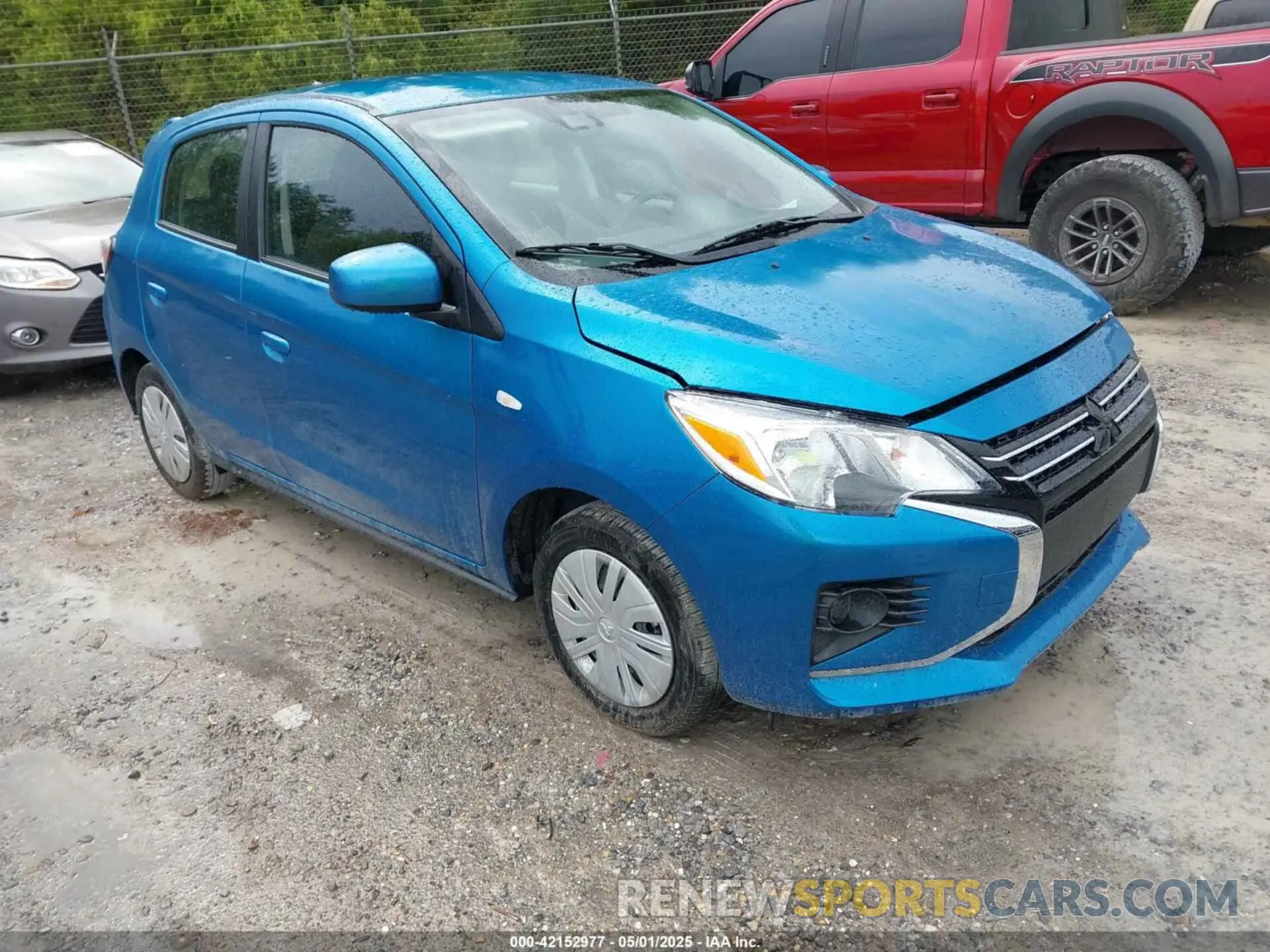 1 Photograph of a damaged car ML32AUHJ7RH012979 MITSUBISHI MIRAGE 2024