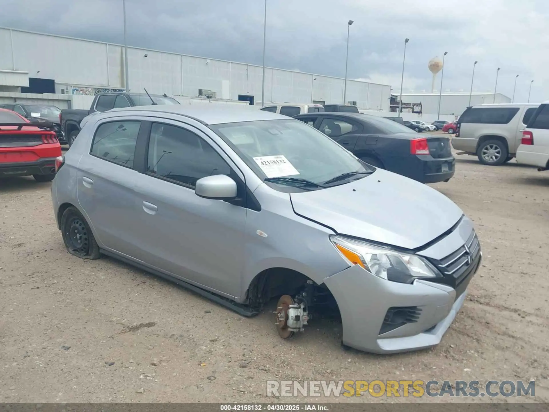 1 Photograph of a damaged car ML32AUHJ7RH017082 MITSUBISHI MIRAGE 2024
