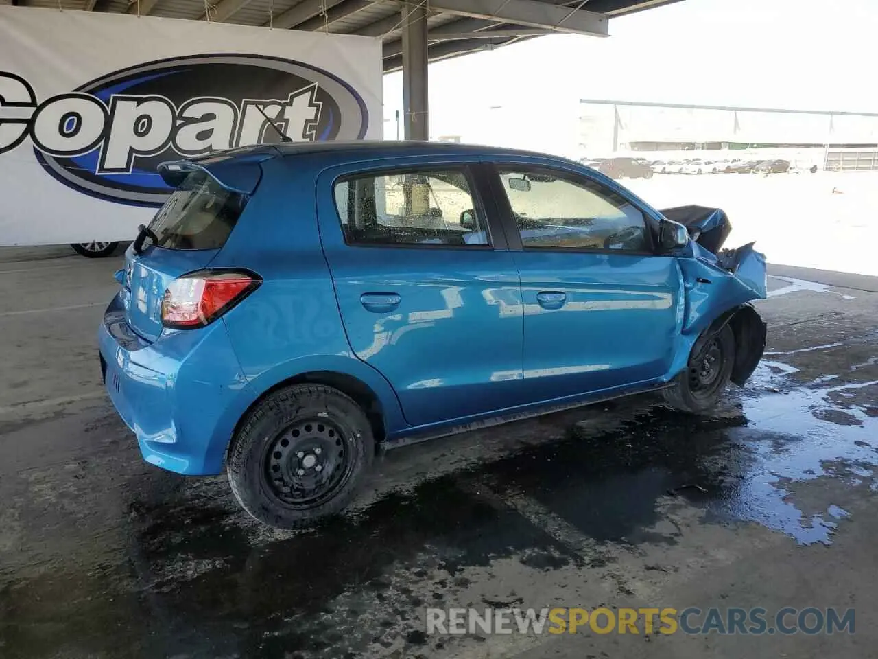 3 Photograph of a damaged car ML32AUHJ7RH019463 MITSUBISHI MIRAGE 2024