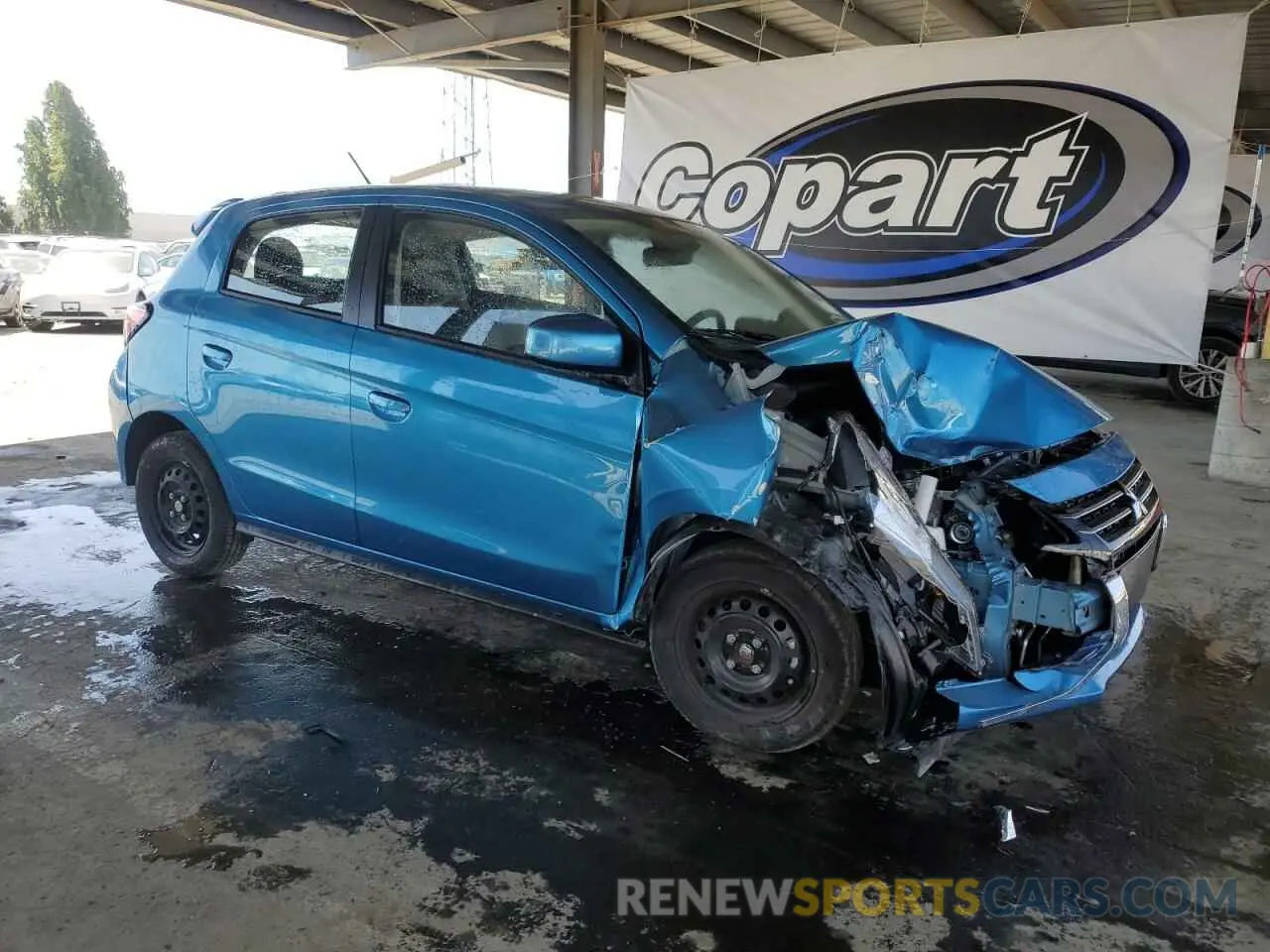 4 Photograph of a damaged car ML32AUHJ7RH019463 MITSUBISHI MIRAGE 2024