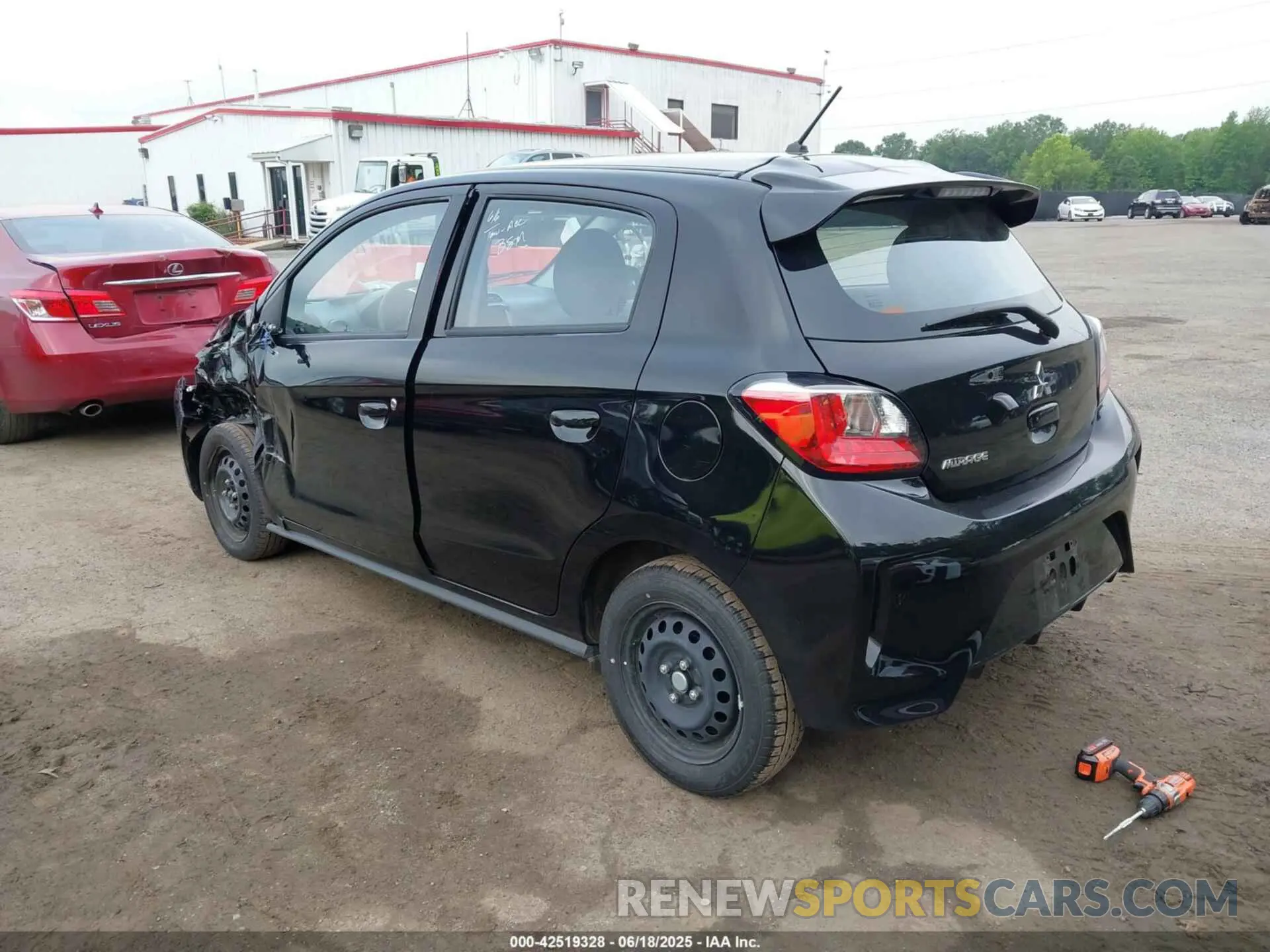 3 Photograph of a damaged car ML32AUHJ7RH019818 MITSUBISHI MIRAGE 2024