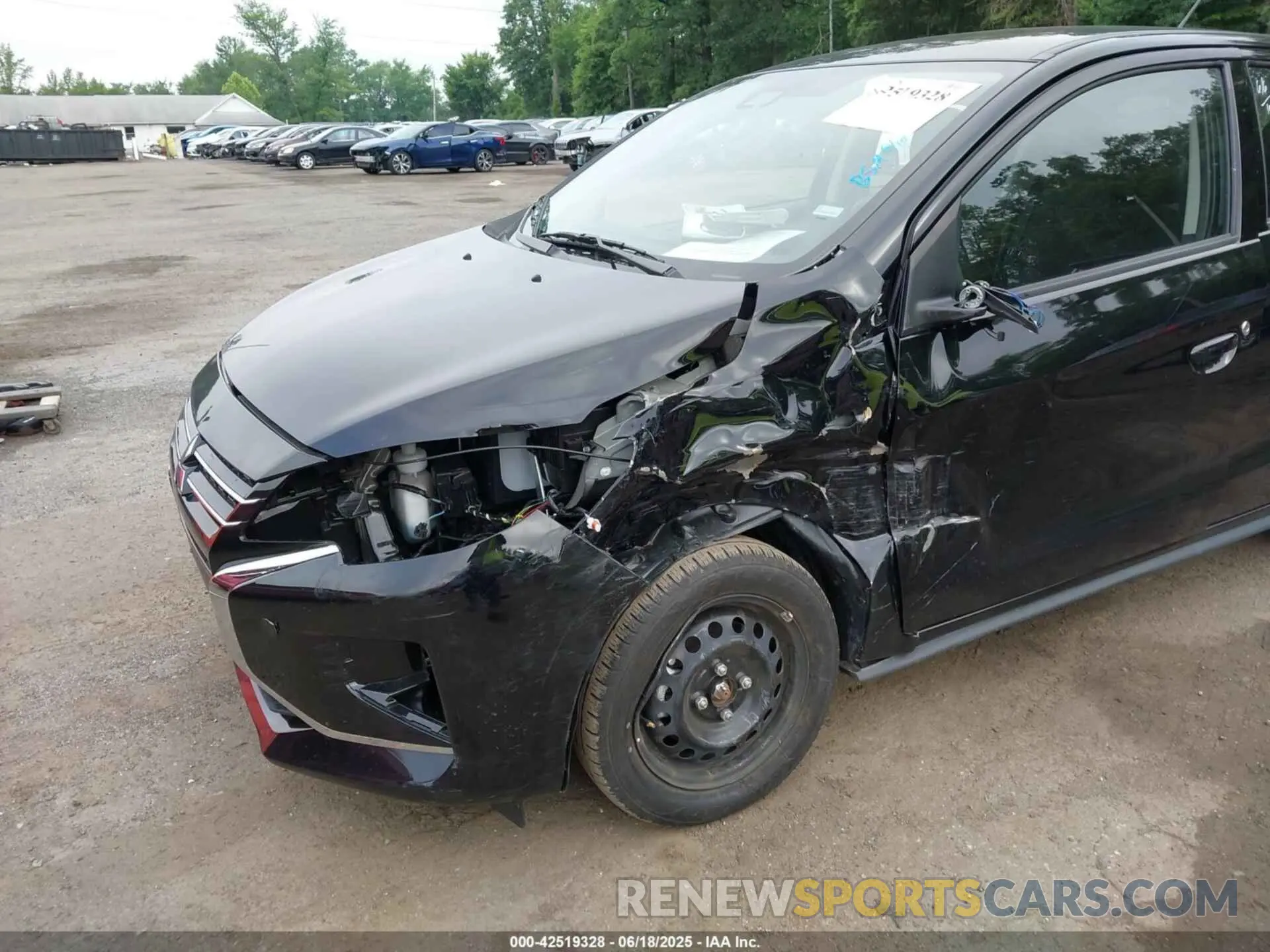 6 Photograph of a damaged car ML32AUHJ7RH019818 MITSUBISHI MIRAGE 2024