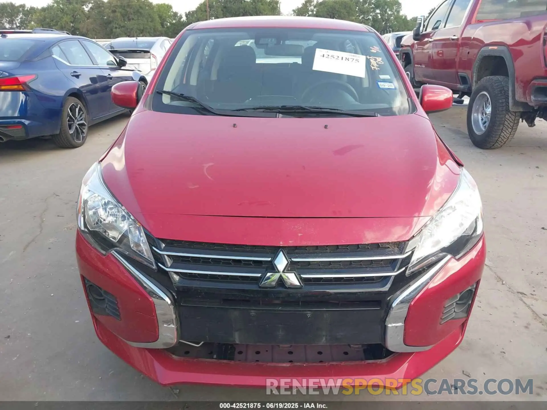 11 Photograph of a damaged car ML32AUHJ7RH020287 MITSUBISHI MIRAGE 2024