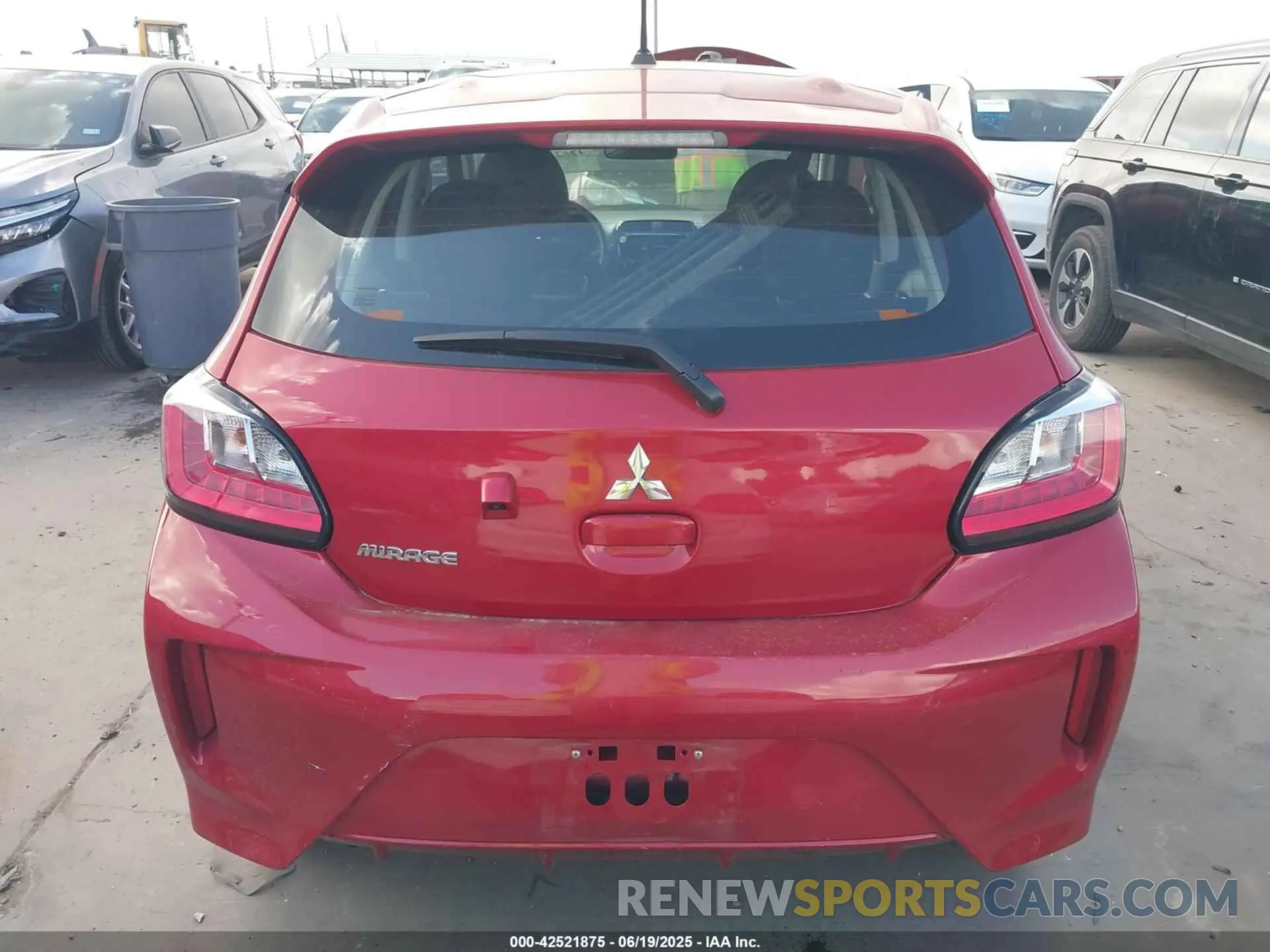 15 Photograph of a damaged car ML32AUHJ7RH020287 MITSUBISHI MIRAGE 2024