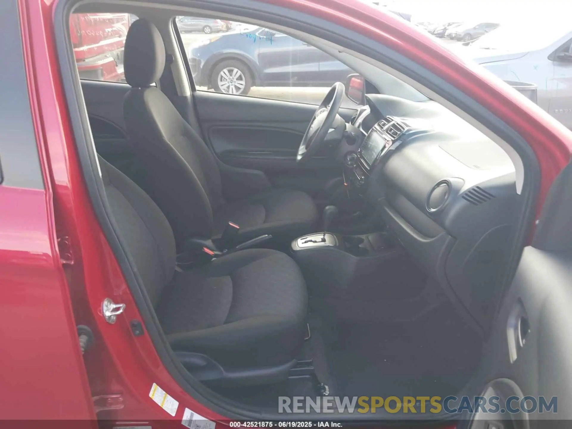 5 Photograph of a damaged car ML32AUHJ7RH020287 MITSUBISHI MIRAGE 2024