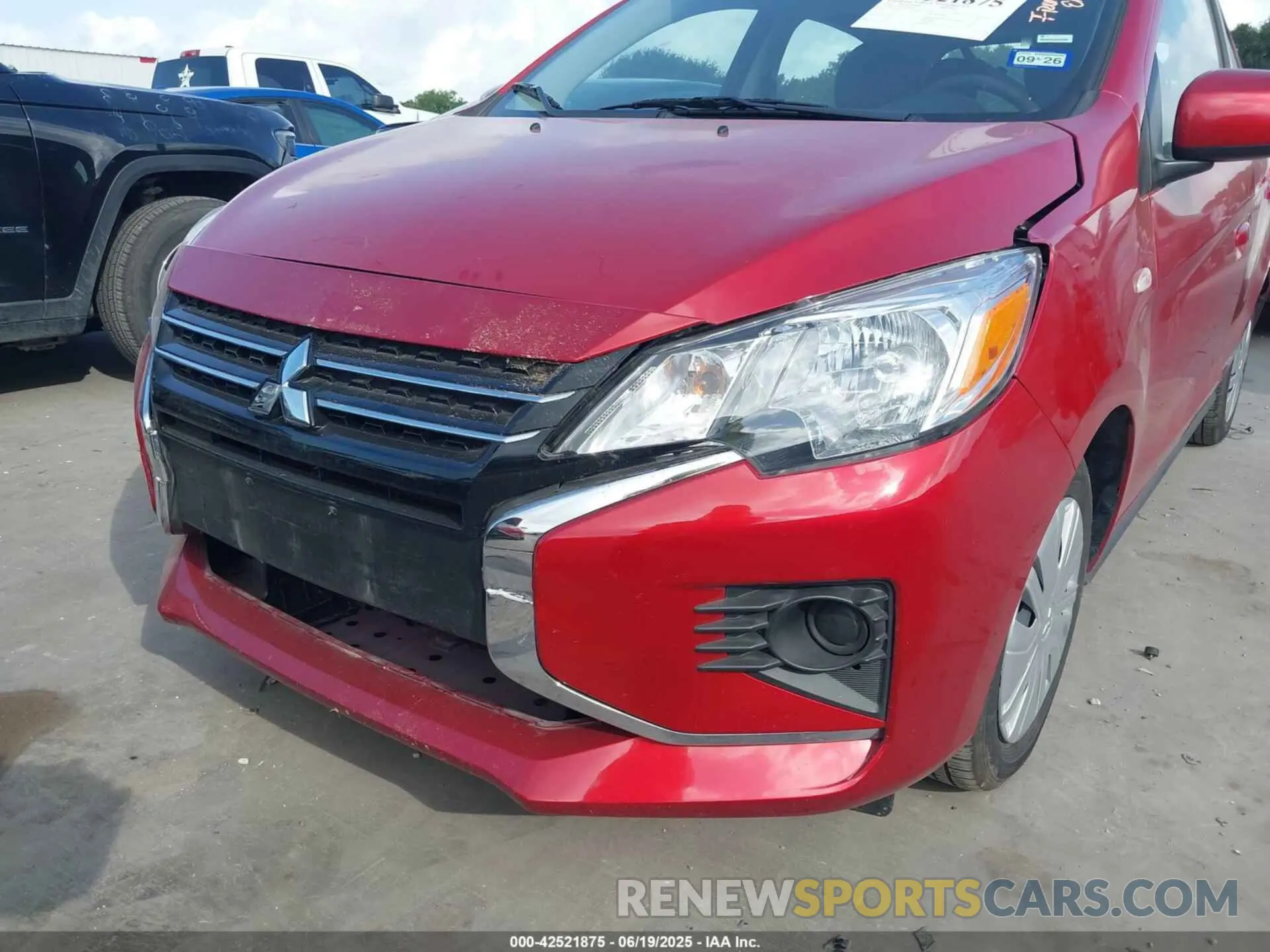 6 Photograph of a damaged car ML32AUHJ7RH020287 MITSUBISHI MIRAGE 2024