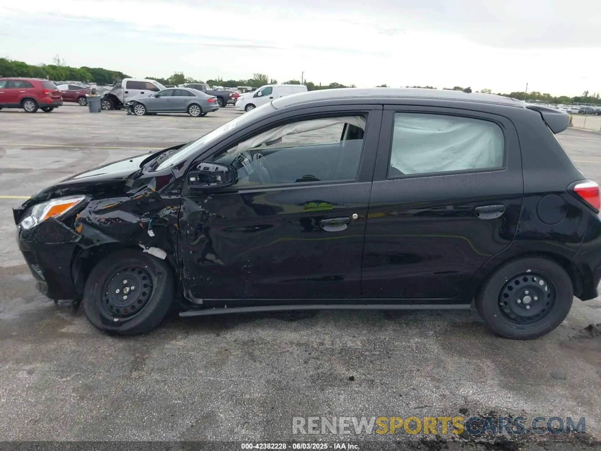 6 Photograph of a damaged car ML32AUHJ7RH022640 MITSUBISHI MIRAGE 2024