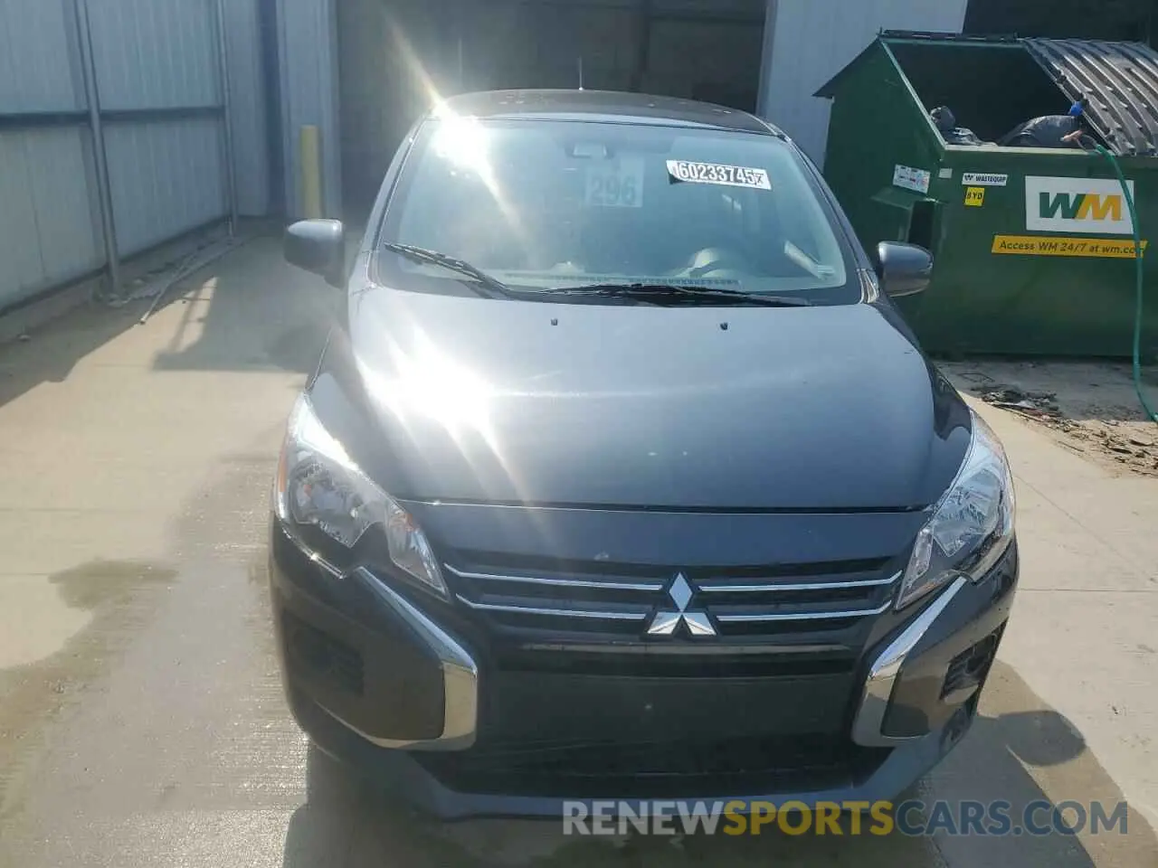 5 Photograph of a damaged car ML32AUHJ7RH022654 MITSUBISHI MIRAGE 2024