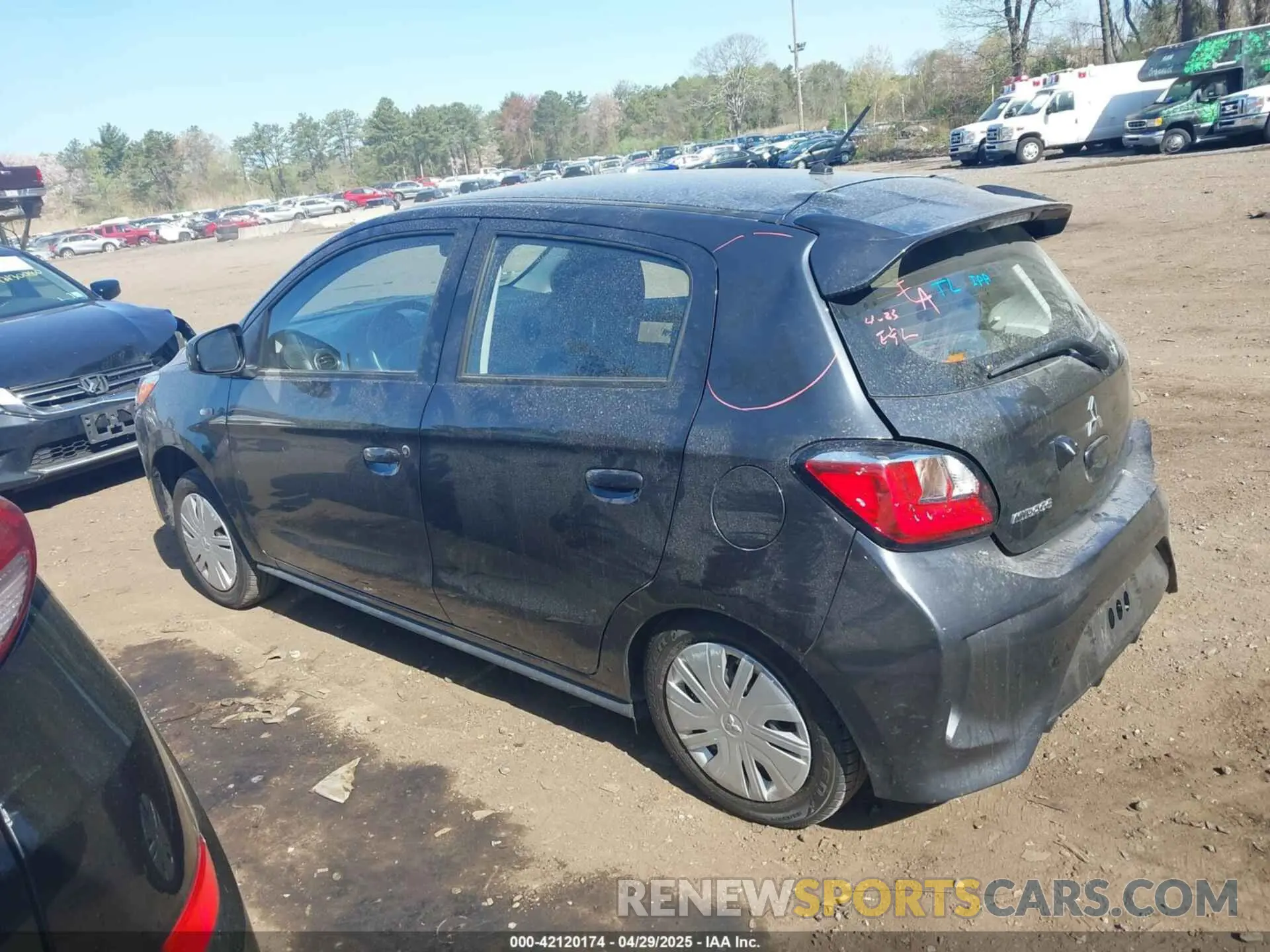 14 Photograph of a damaged car ML32AUHJ7RH024596 MITSUBISHI MIRAGE 2024