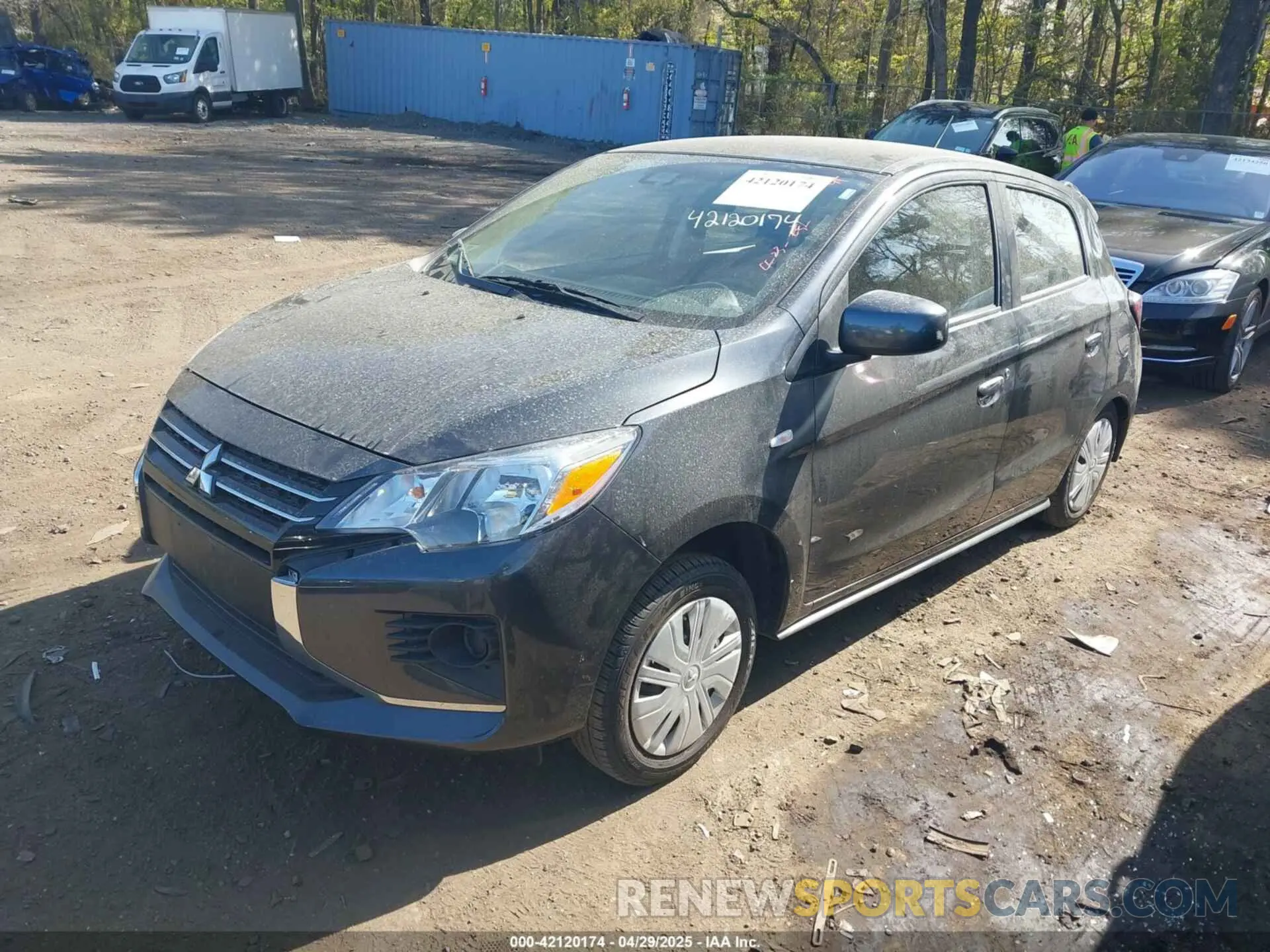 2 Photograph of a damaged car ML32AUHJ7RH024596 MITSUBISHI MIRAGE 2024