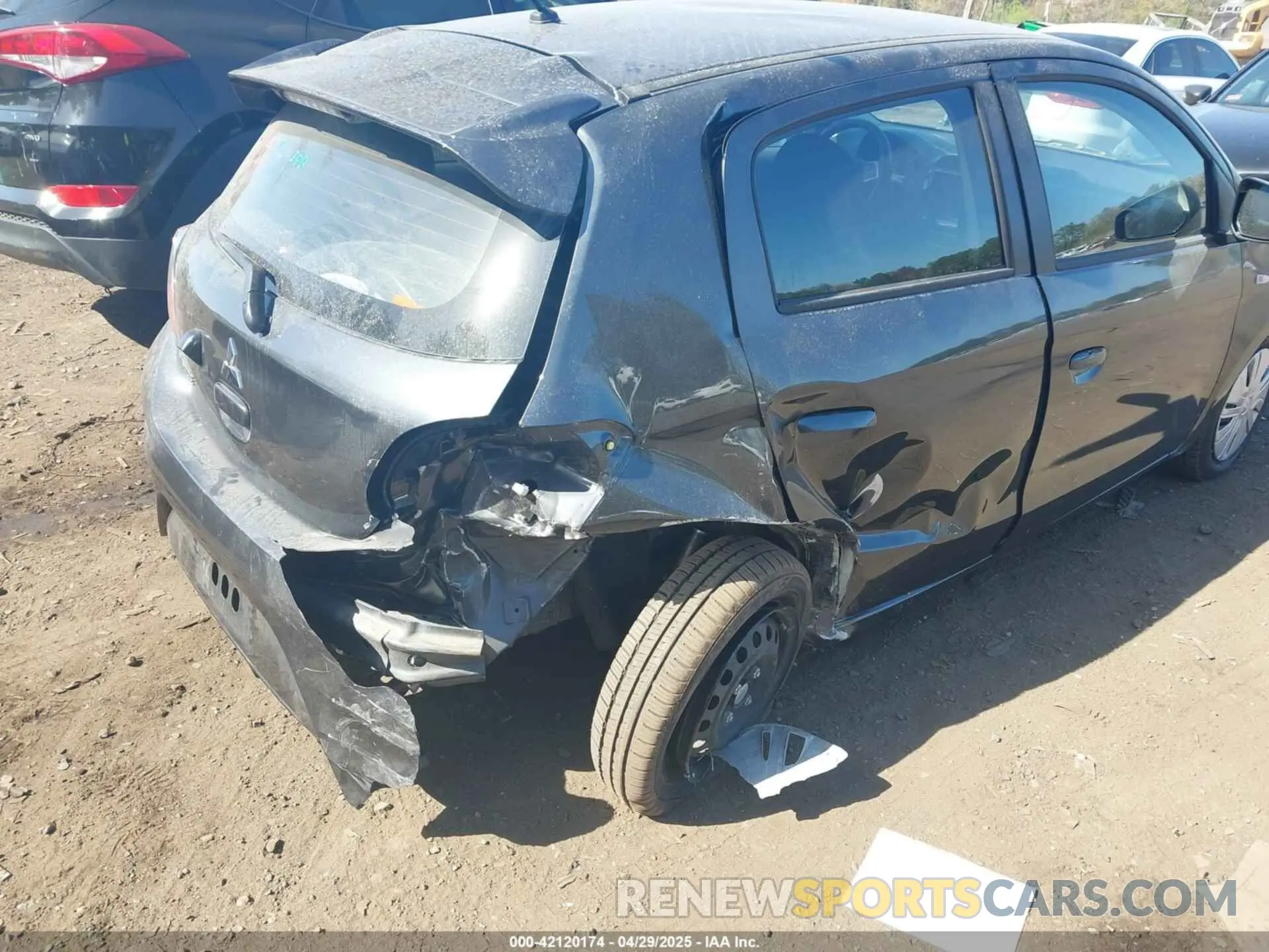 6 Photograph of a damaged car ML32AUHJ7RH024596 MITSUBISHI MIRAGE 2024