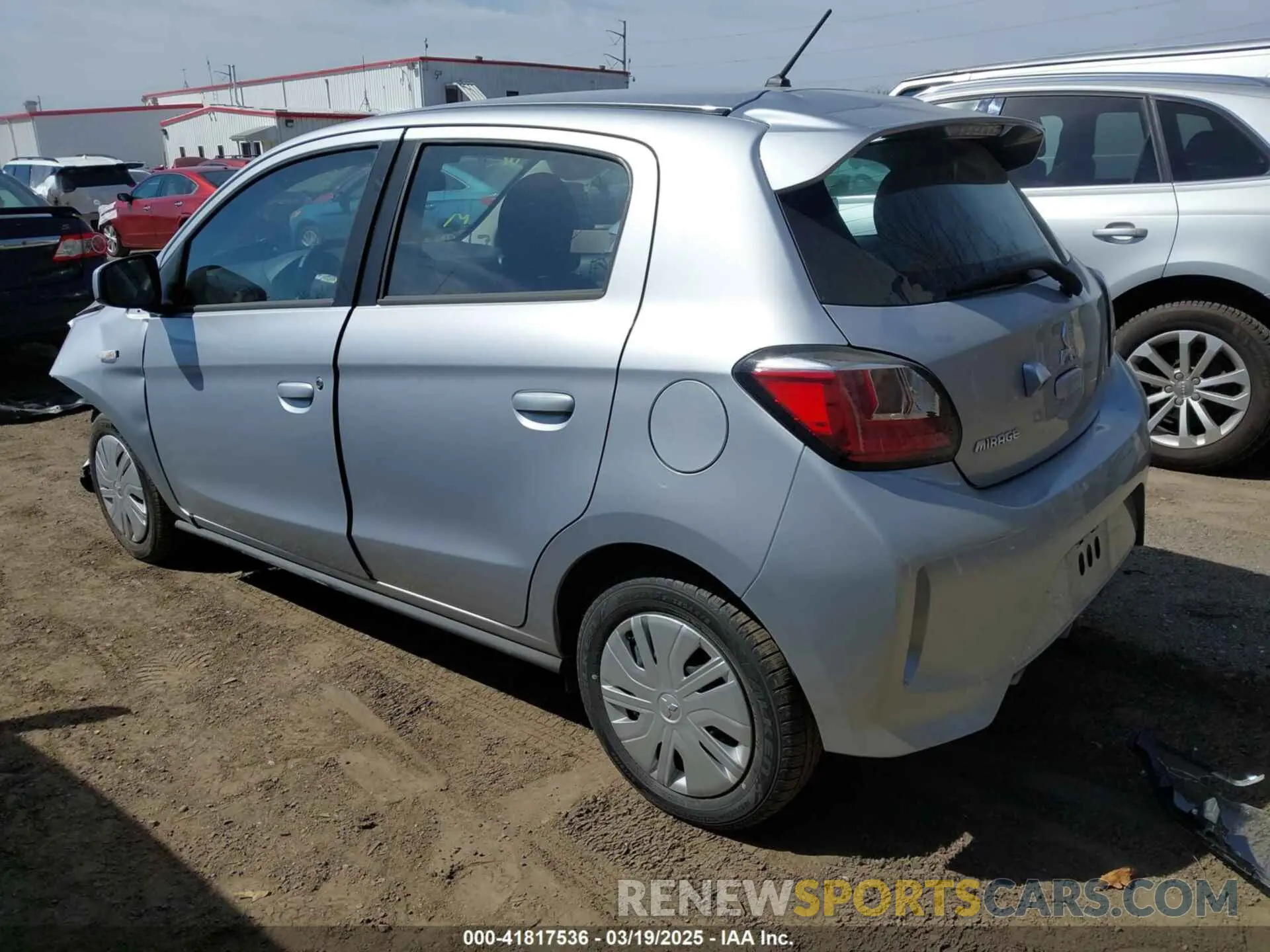 3 Photograph of a damaged car ML32AUHJ7RH033220 MITSUBISHI MIRAGE 2024