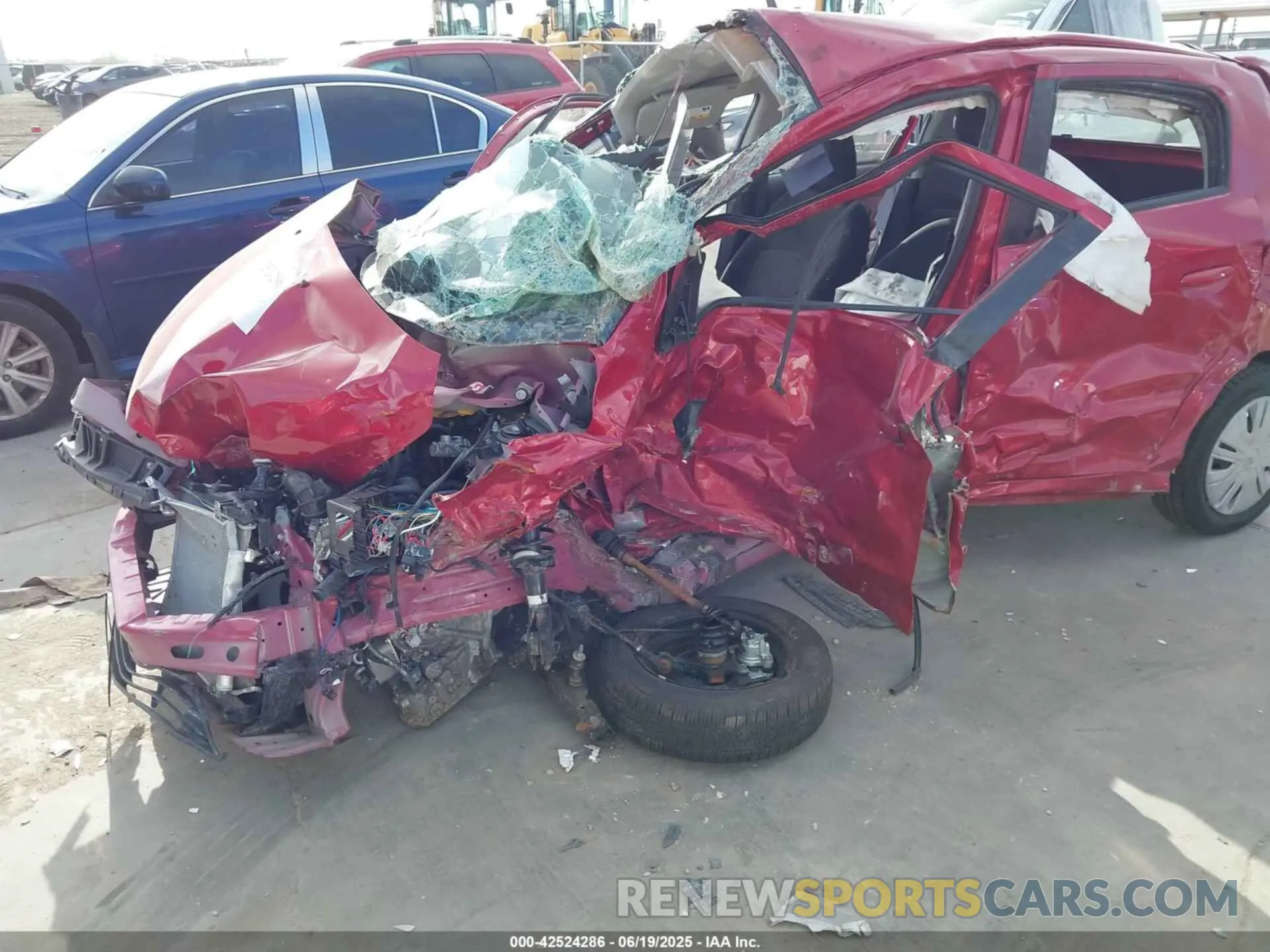 6 Photograph of a damaged car ML32AUHJ7RH036697 MITSUBISHI MIRAGE 2024