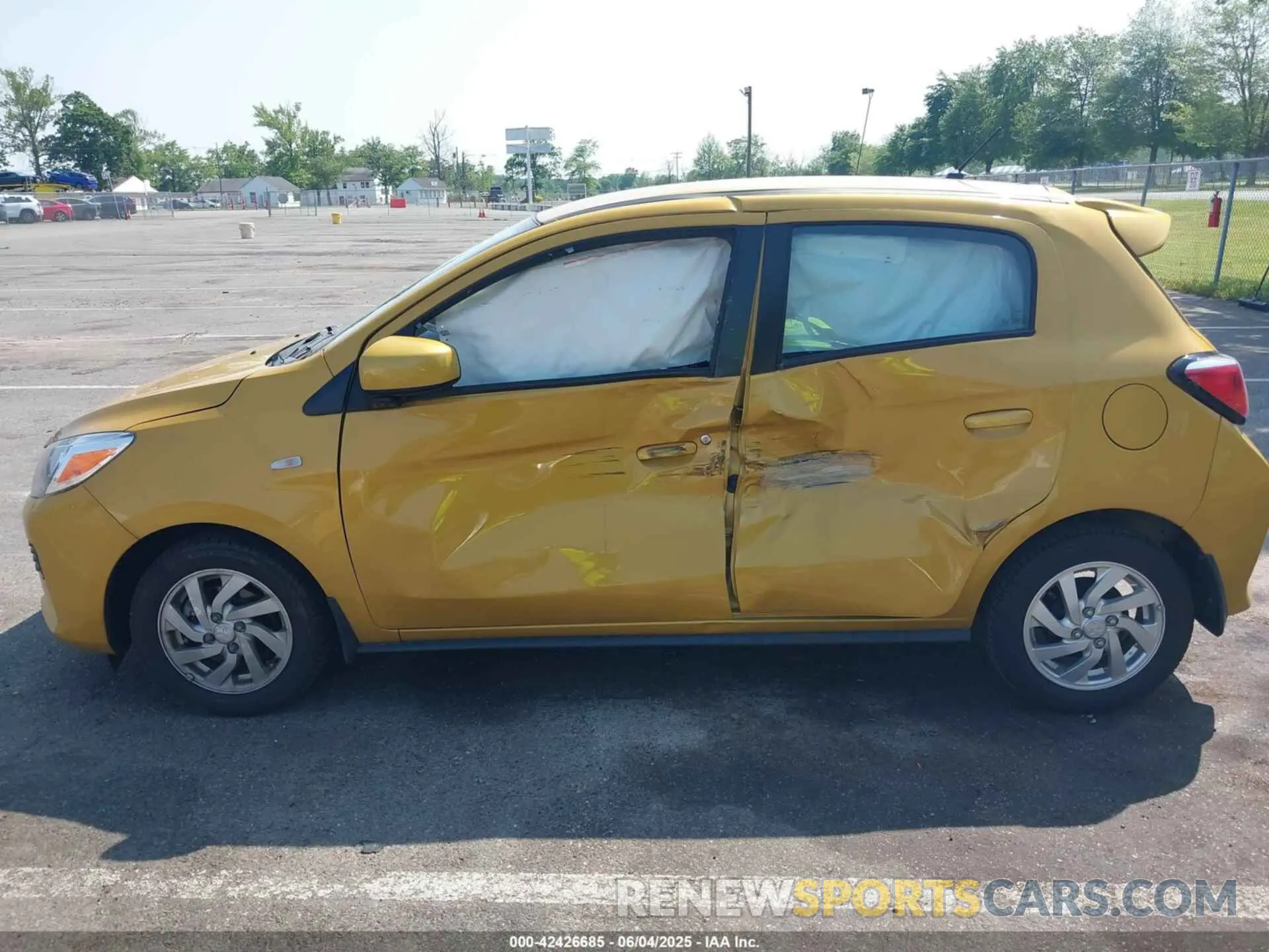 14 Photograph of a damaged car ML32AUHJ8RH001019 MITSUBISHI MIRAGE 2024