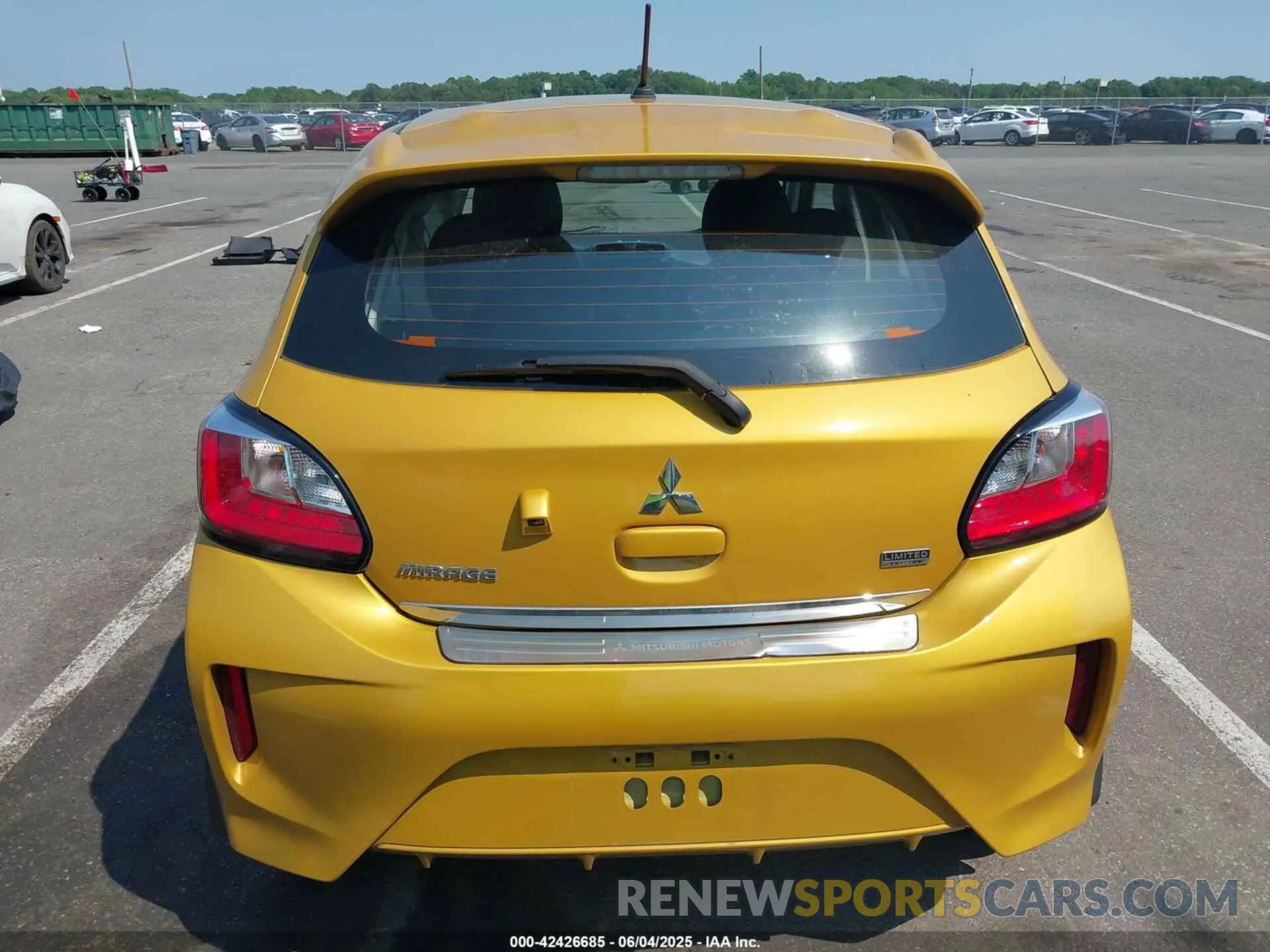 16 Photograph of a damaged car ML32AUHJ8RH001019 MITSUBISHI MIRAGE 2024