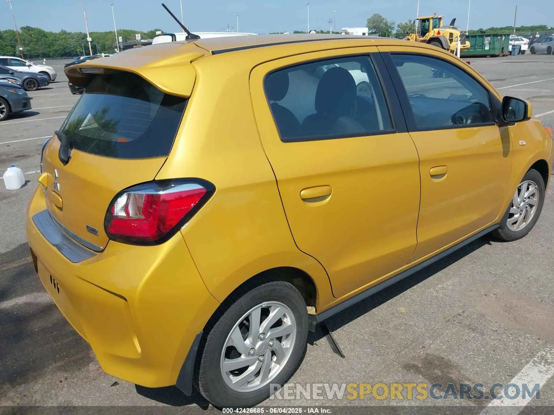 4 Photograph of a damaged car ML32AUHJ8RH001019 MITSUBISHI MIRAGE 2024
