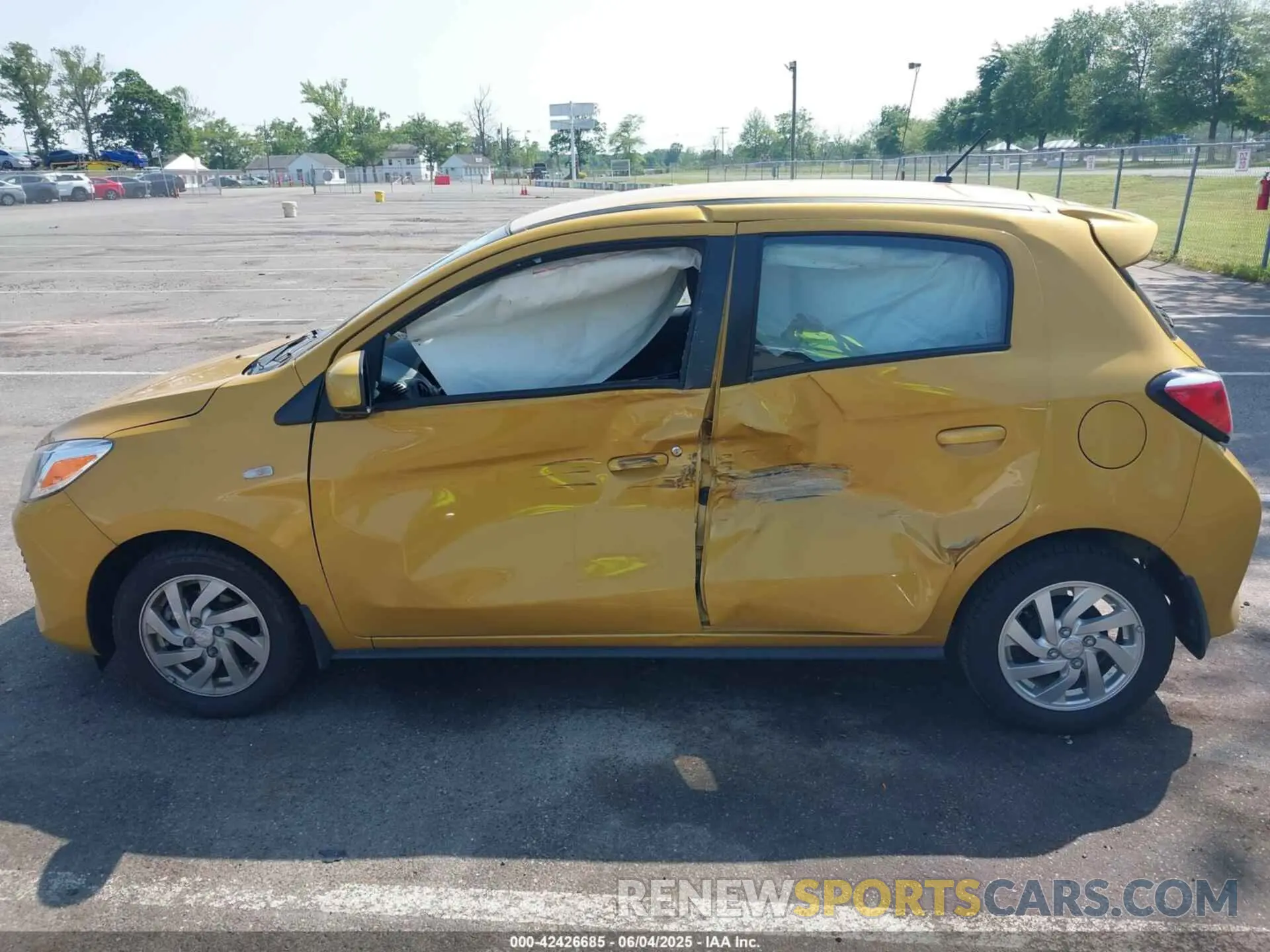 6 Photograph of a damaged car ML32AUHJ8RH001019 MITSUBISHI MIRAGE 2024