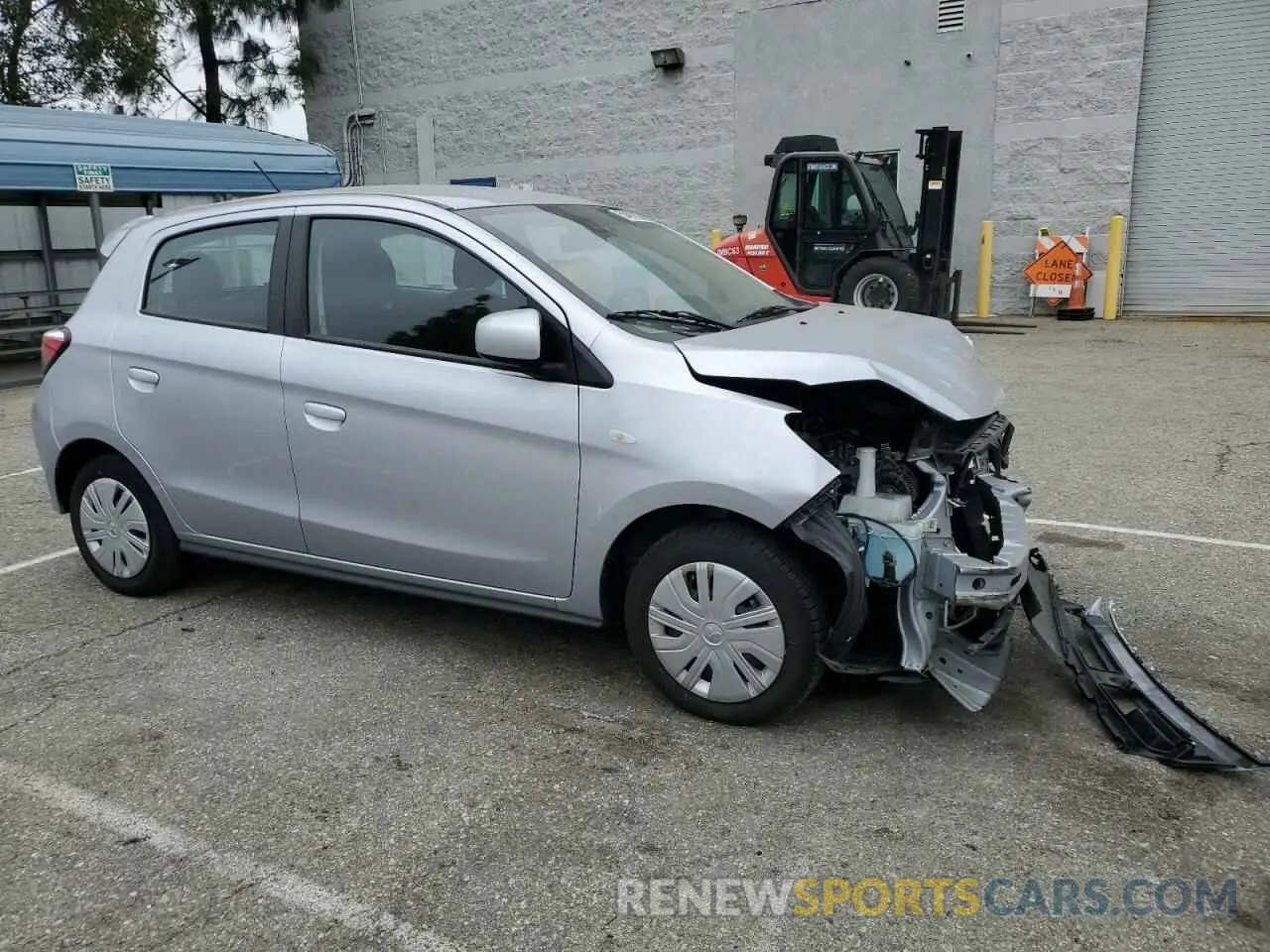 4 Photograph of a damaged car ML32AUHJ8RH002459 MITSUBISHI MIRAGE 2024