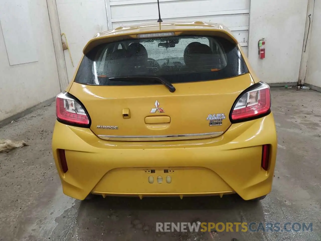 6 Photograph of a damaged car ML32AUHJ8RH006608 MITSUBISHI MIRAGE 2024