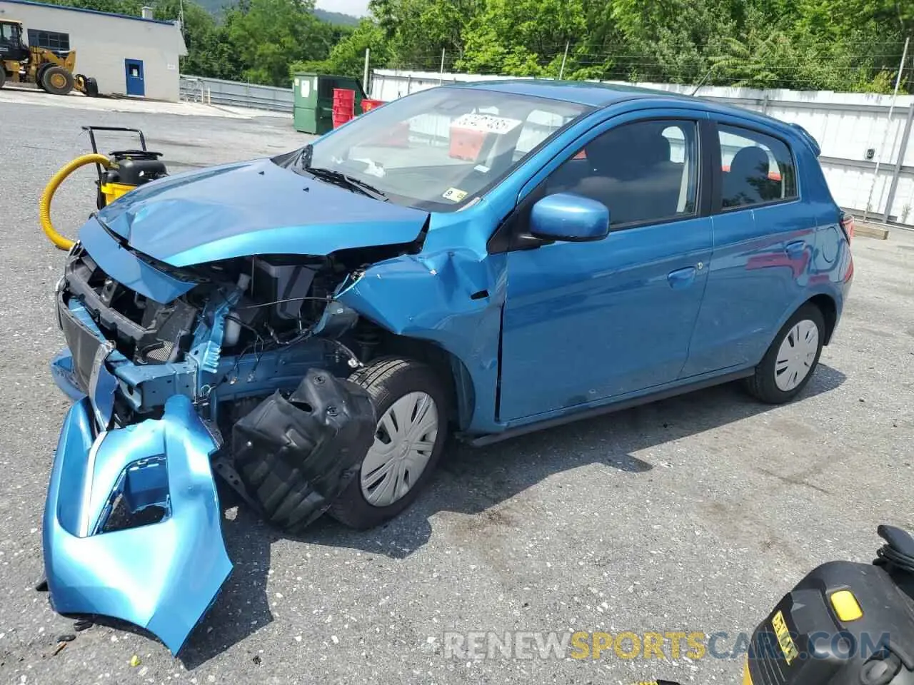 1 Photograph of a damaged car ML32AUHJ8RH017169 MITSUBISHI MIRAGE 2024