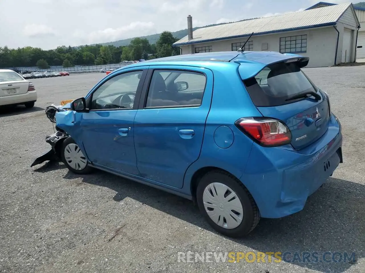 2 Photograph of a damaged car ML32AUHJ8RH017169 MITSUBISHI MIRAGE 2024