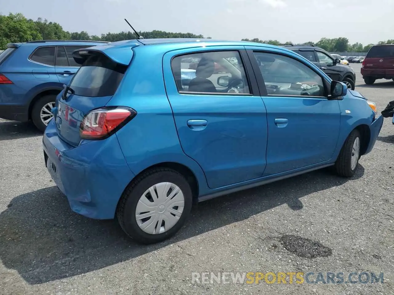 3 Photograph of a damaged car ML32AUHJ8RH017169 MITSUBISHI MIRAGE 2024