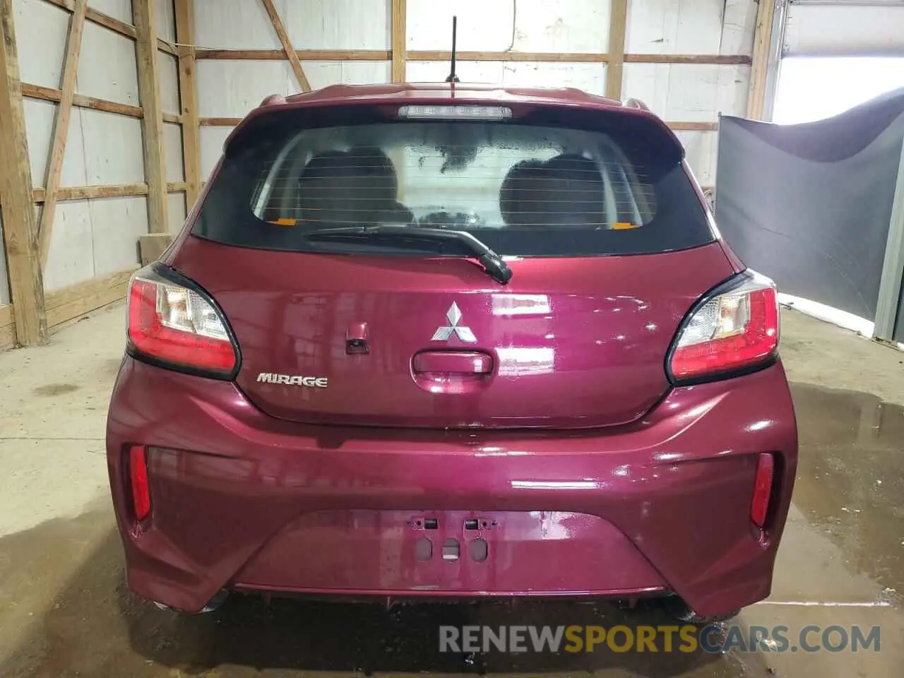 6 Photograph of a damaged car ML32AUHJ8RH018337 MITSUBISHI MIRAGE 2024