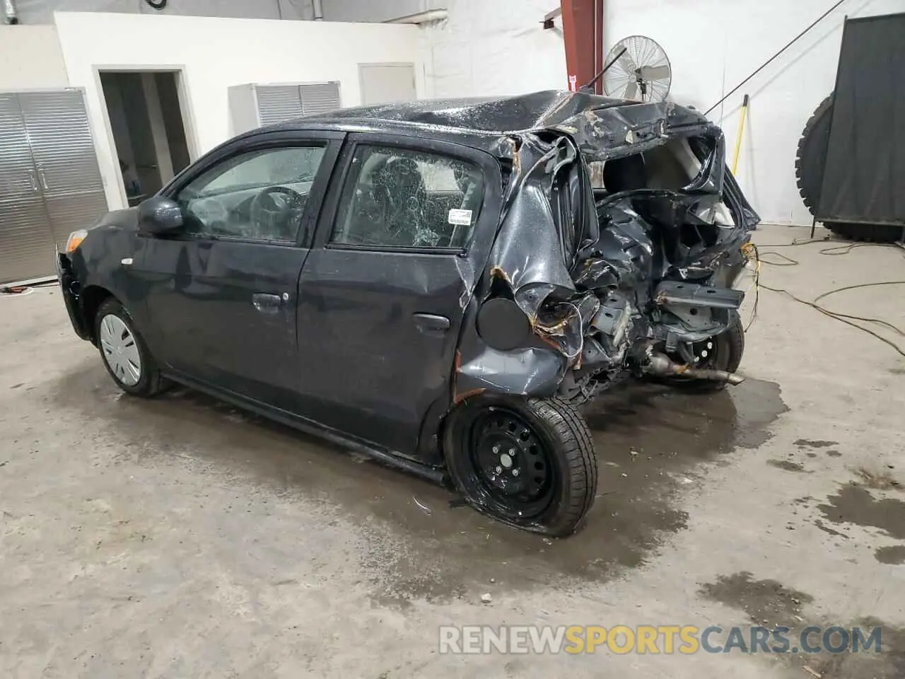 2 Photograph of a damaged car ML32AUHJ8RH018807 MITSUBISHI MIRAGE 2024