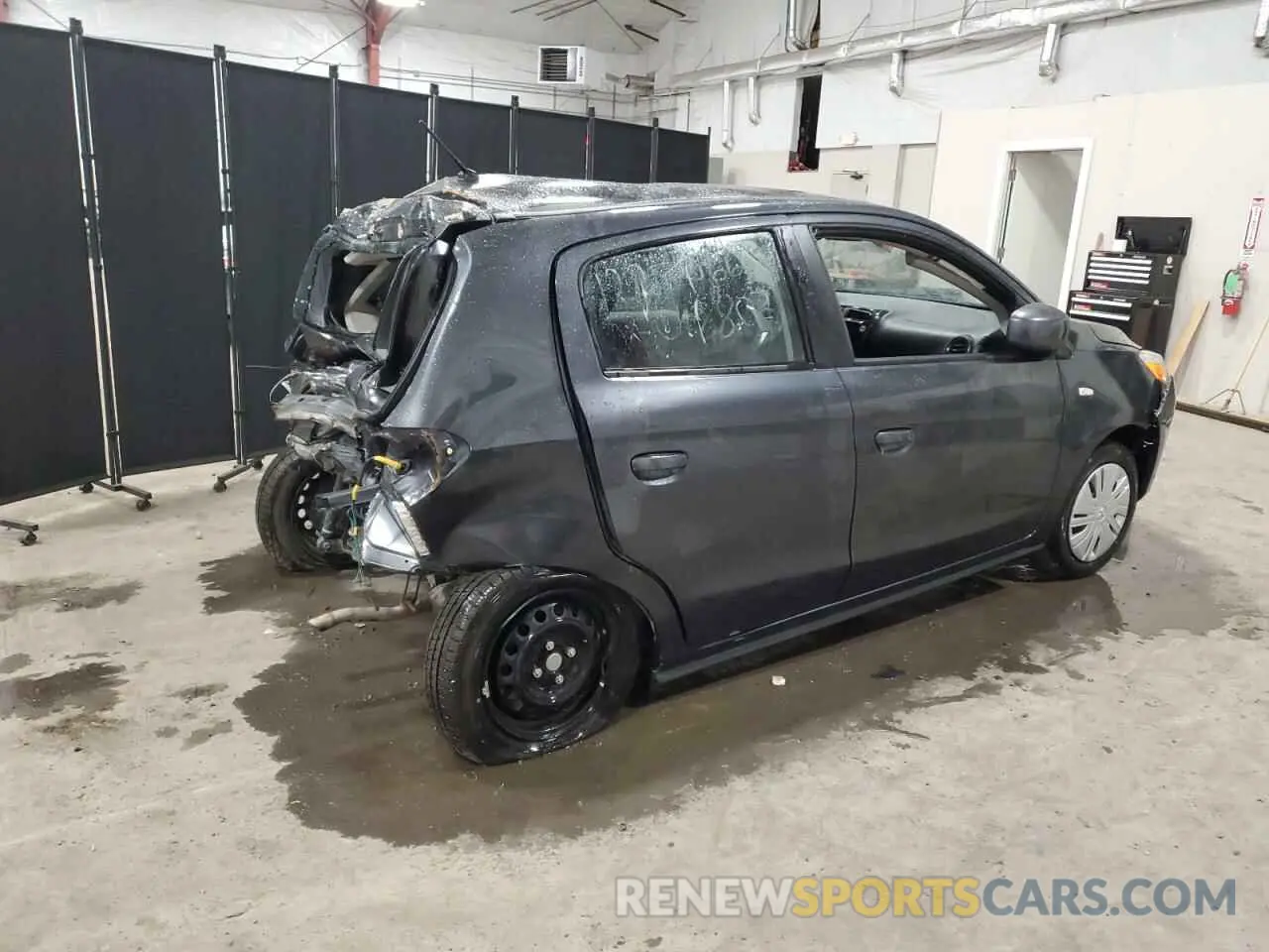 3 Photograph of a damaged car ML32AUHJ8RH018807 MITSUBISHI MIRAGE 2024