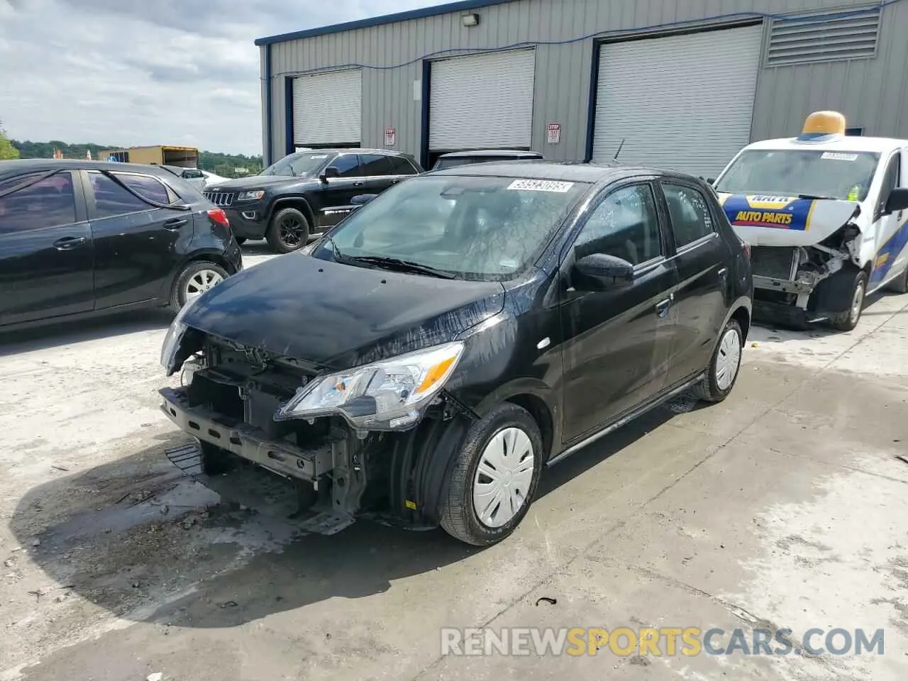 1 Photograph of a damaged car ML32AUHJ8RH019830 MITSUBISHI MIRAGE 2024