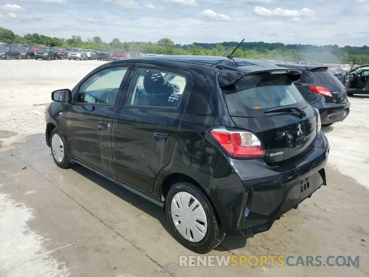 2 Photograph of a damaged car ML32AUHJ8RH019830 MITSUBISHI MIRAGE 2024