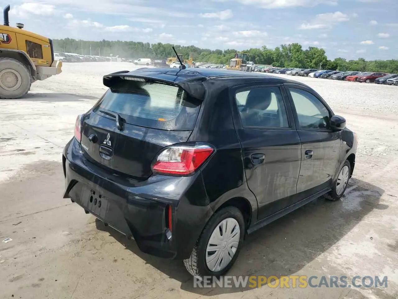 3 Photograph of a damaged car ML32AUHJ8RH019830 MITSUBISHI MIRAGE 2024