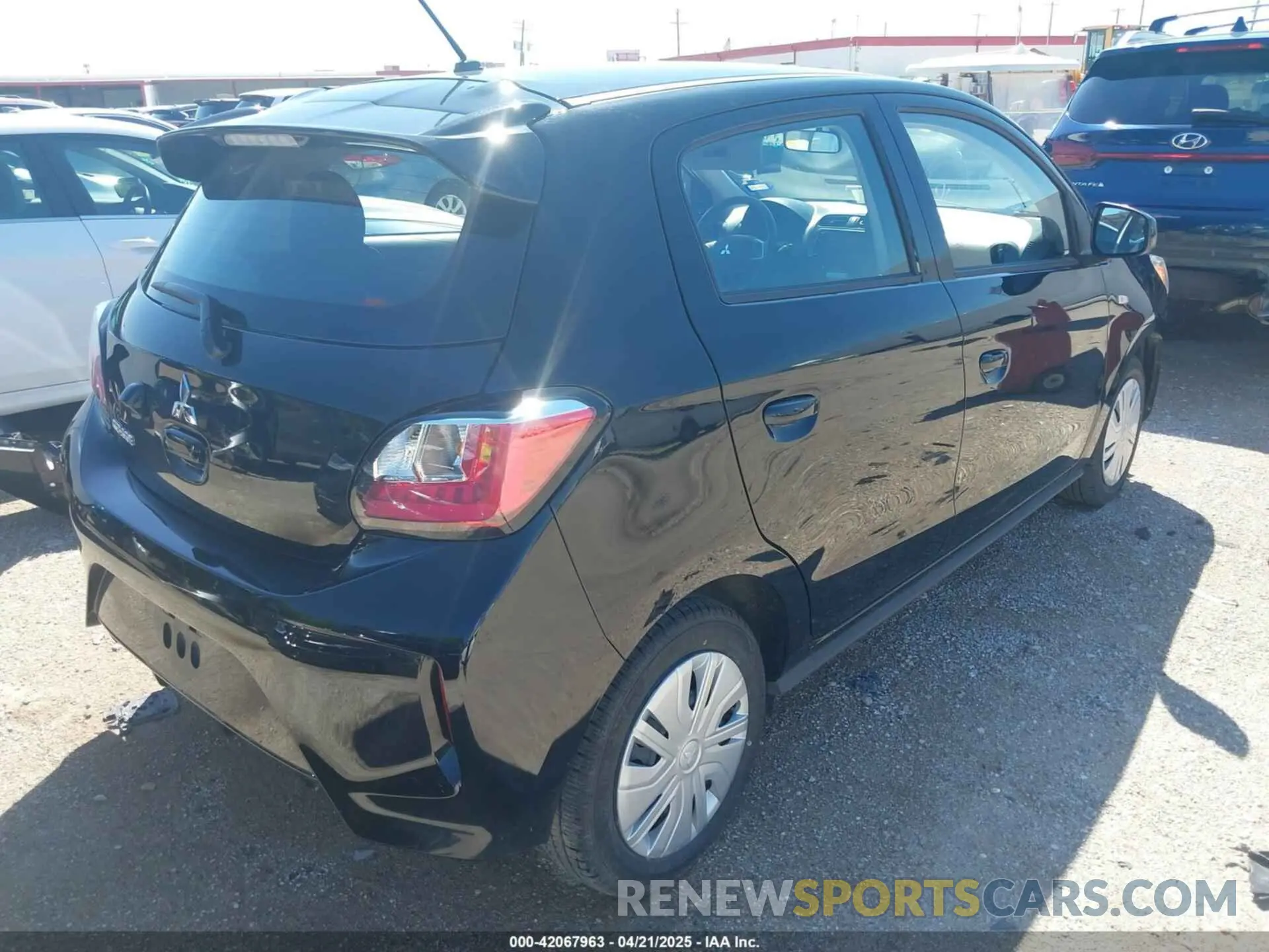4 Photograph of a damaged car ML32AUHJ8RH021934 MITSUBISHI MIRAGE 2024