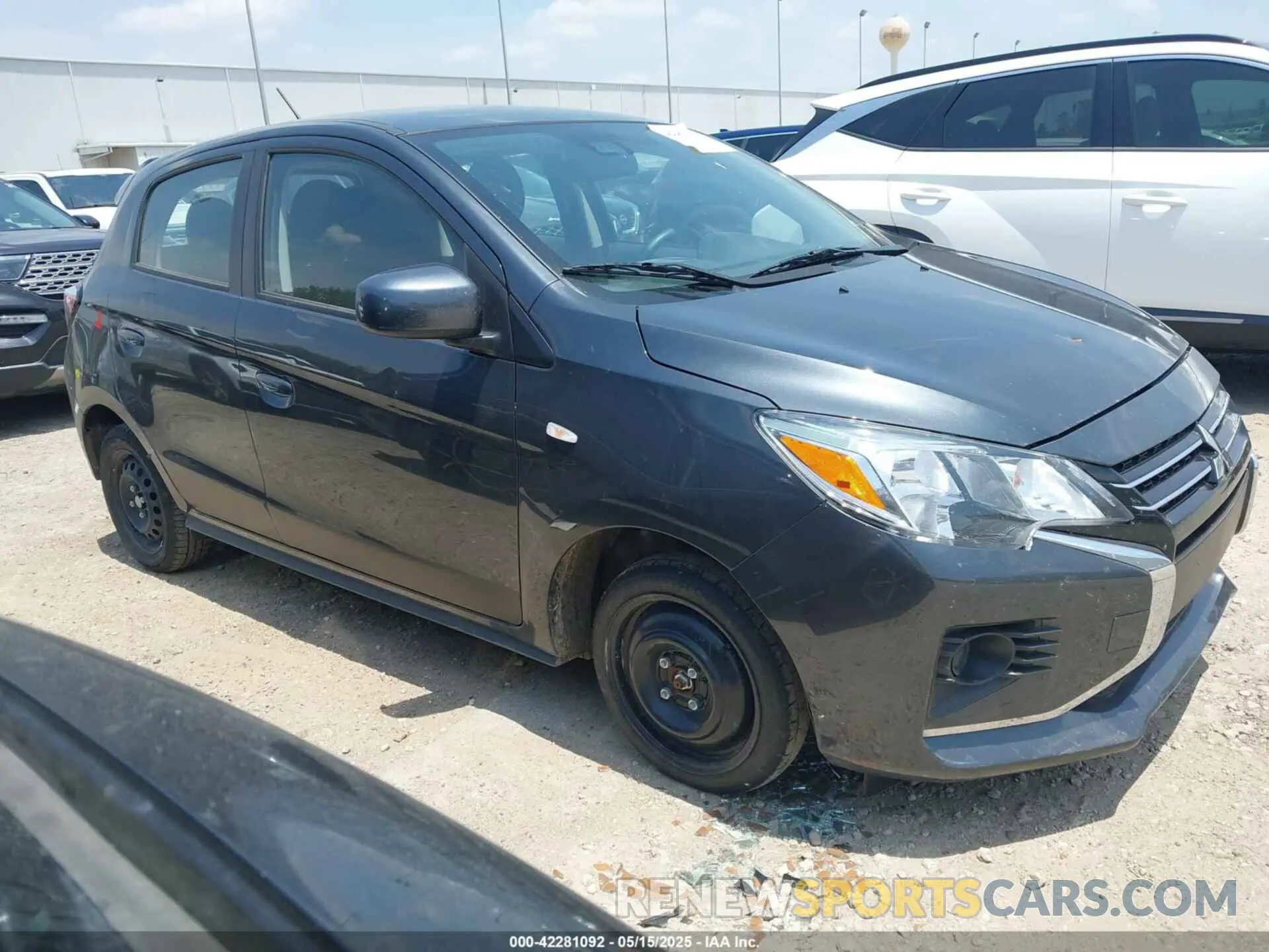 1 Photograph of a damaged car ML32AUHJ8RH022856 MITSUBISHI MIRAGE 2024