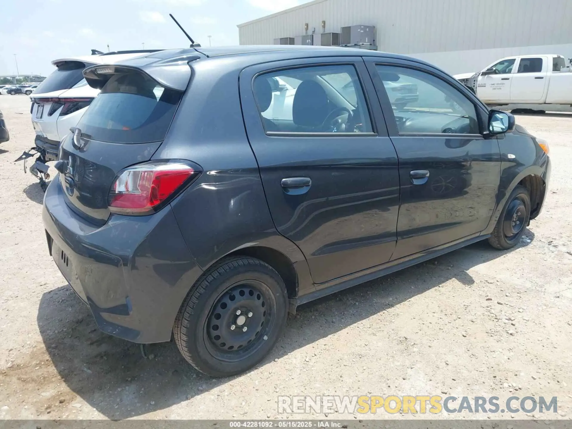 4 Photograph of a damaged car ML32AUHJ8RH022856 MITSUBISHI MIRAGE 2024