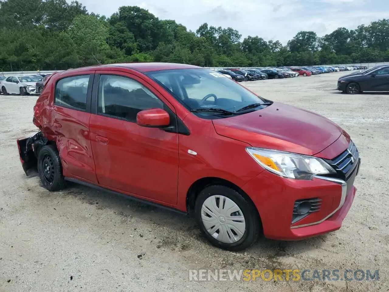 4 Photograph of a damaged car ML32AUHJ8RH025322 MITSUBISHI MIRAGE 2024