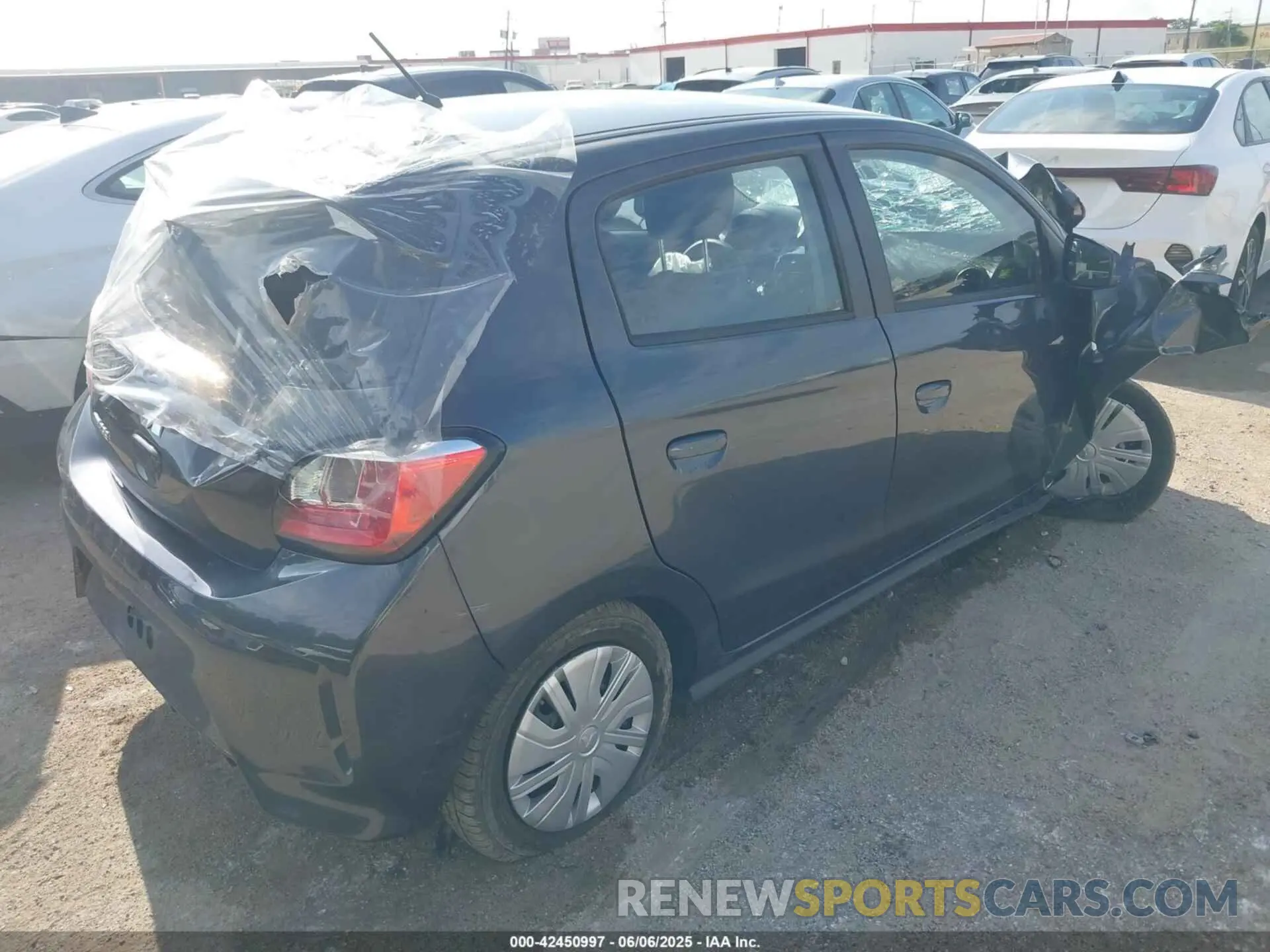 4 Photograph of a damaged car ML32AUHJ8RH026289 MITSUBISHI MIRAGE 2024