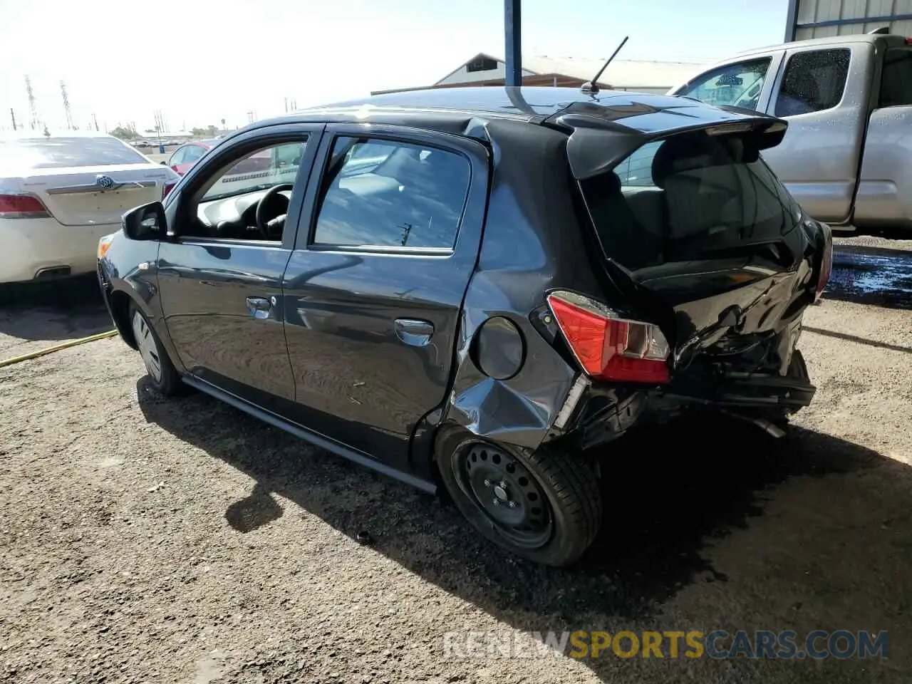 2 Photograph of a damaged car ML32AUHJ8RH026647 MITSUBISHI MIRAGE 2024