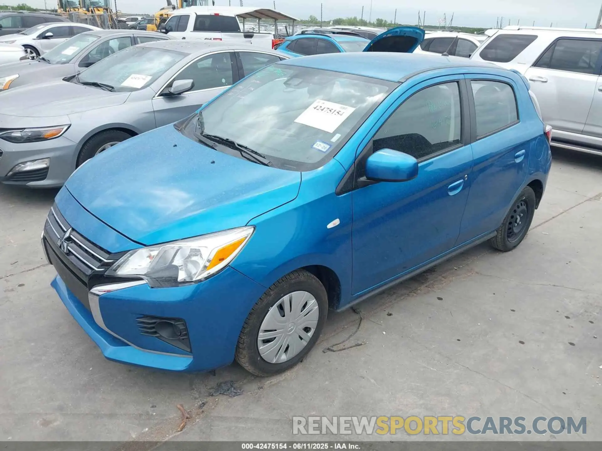 2 Photograph of a damaged car ML32AUHJ8RH027121 MITSUBISHI MIRAGE 2024